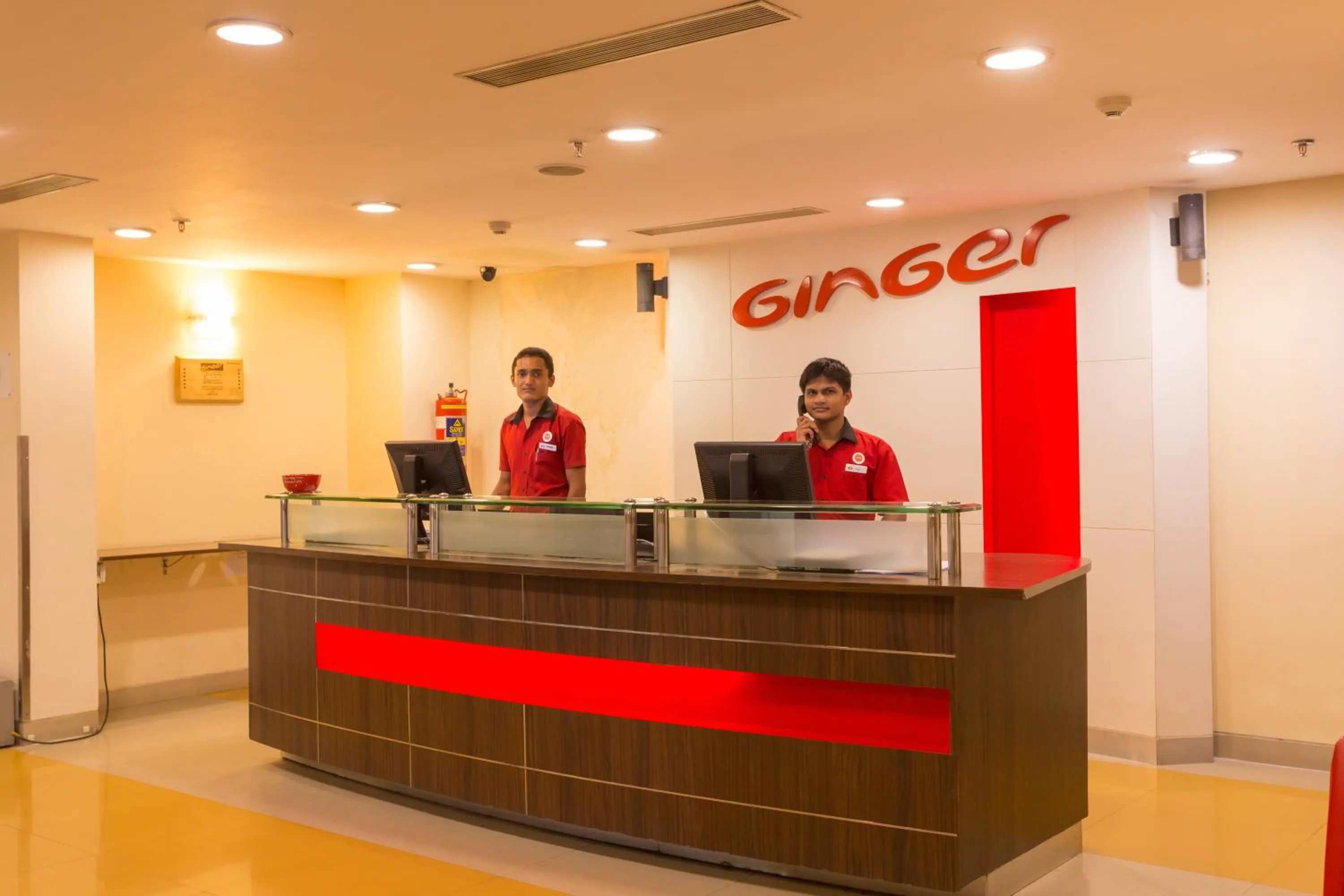 Lobby or reception in Ginger Chennai - Vadapalani