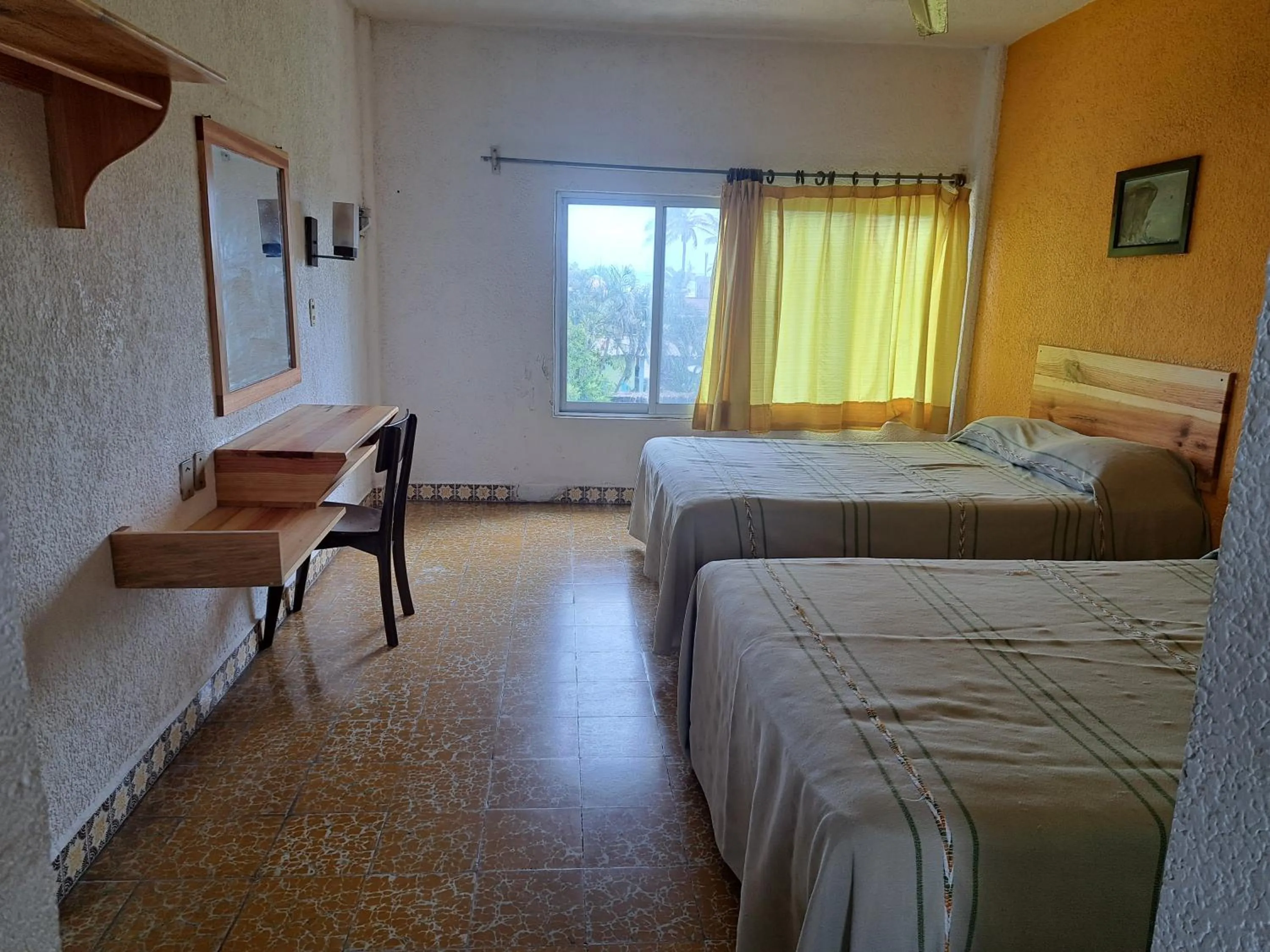 Bed in Hotel Playa Azul