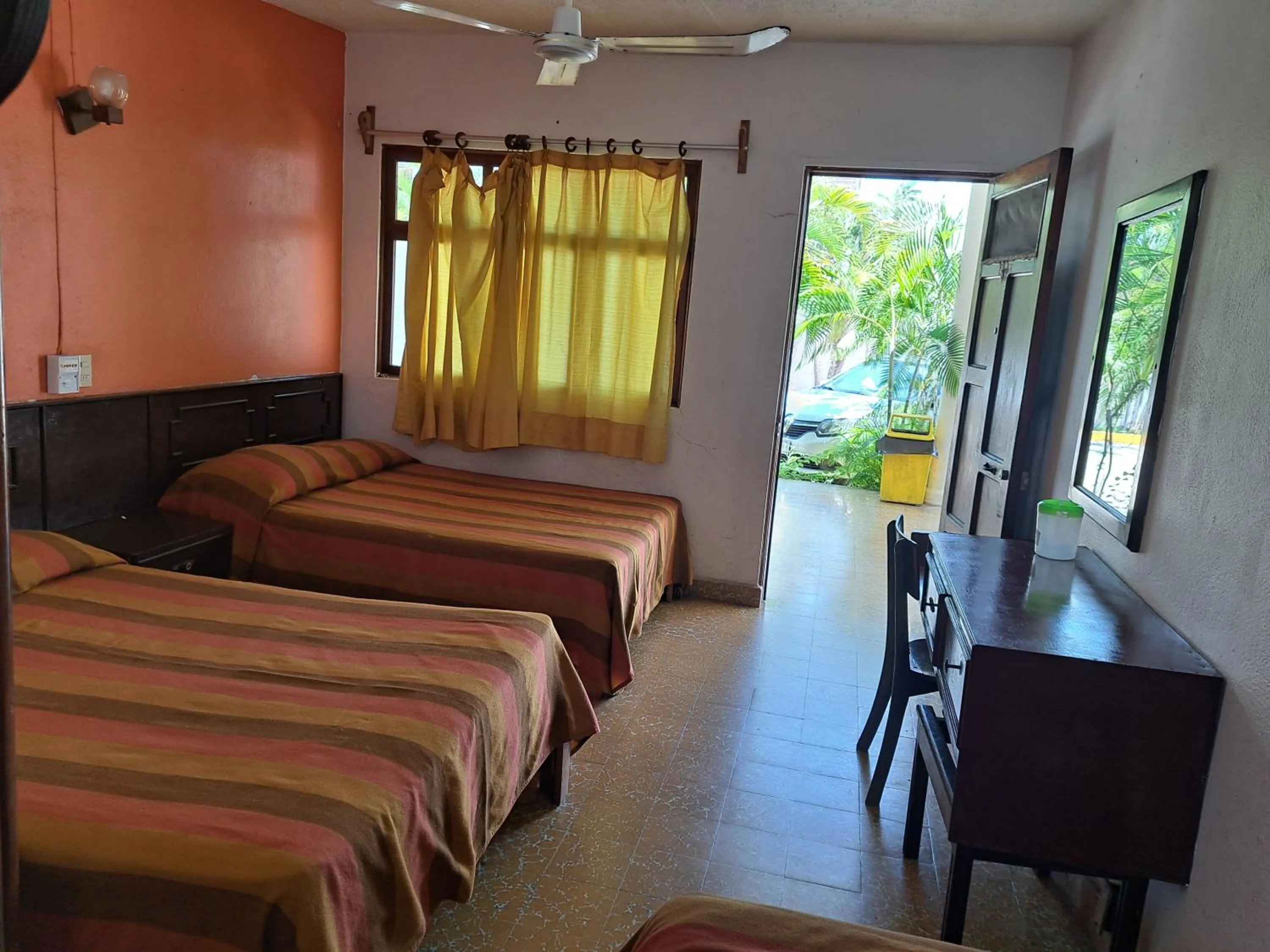 Bed in Hotel Playa Azul