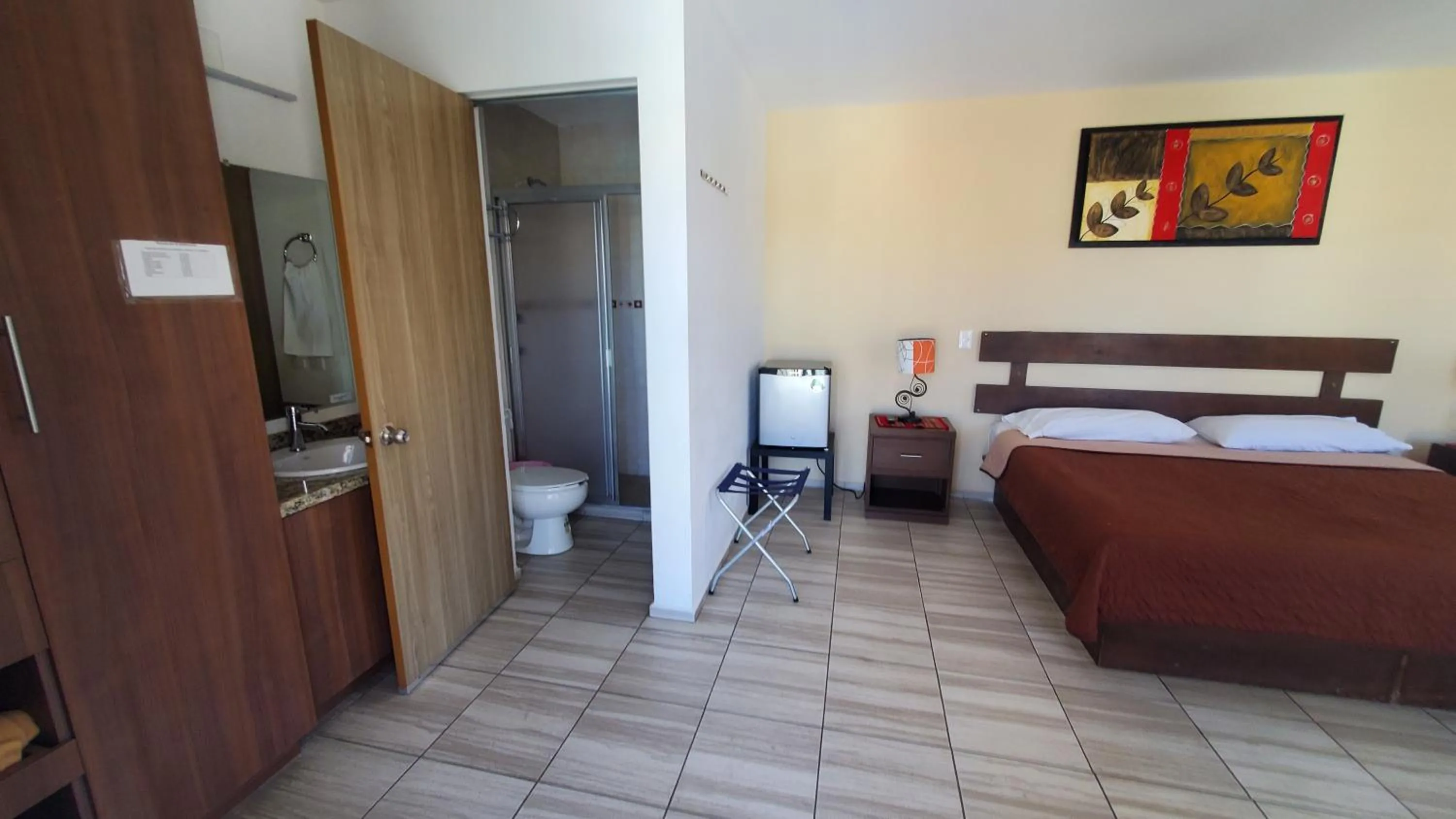 Bed in Hotel Quinta Las Fuentes Bernal