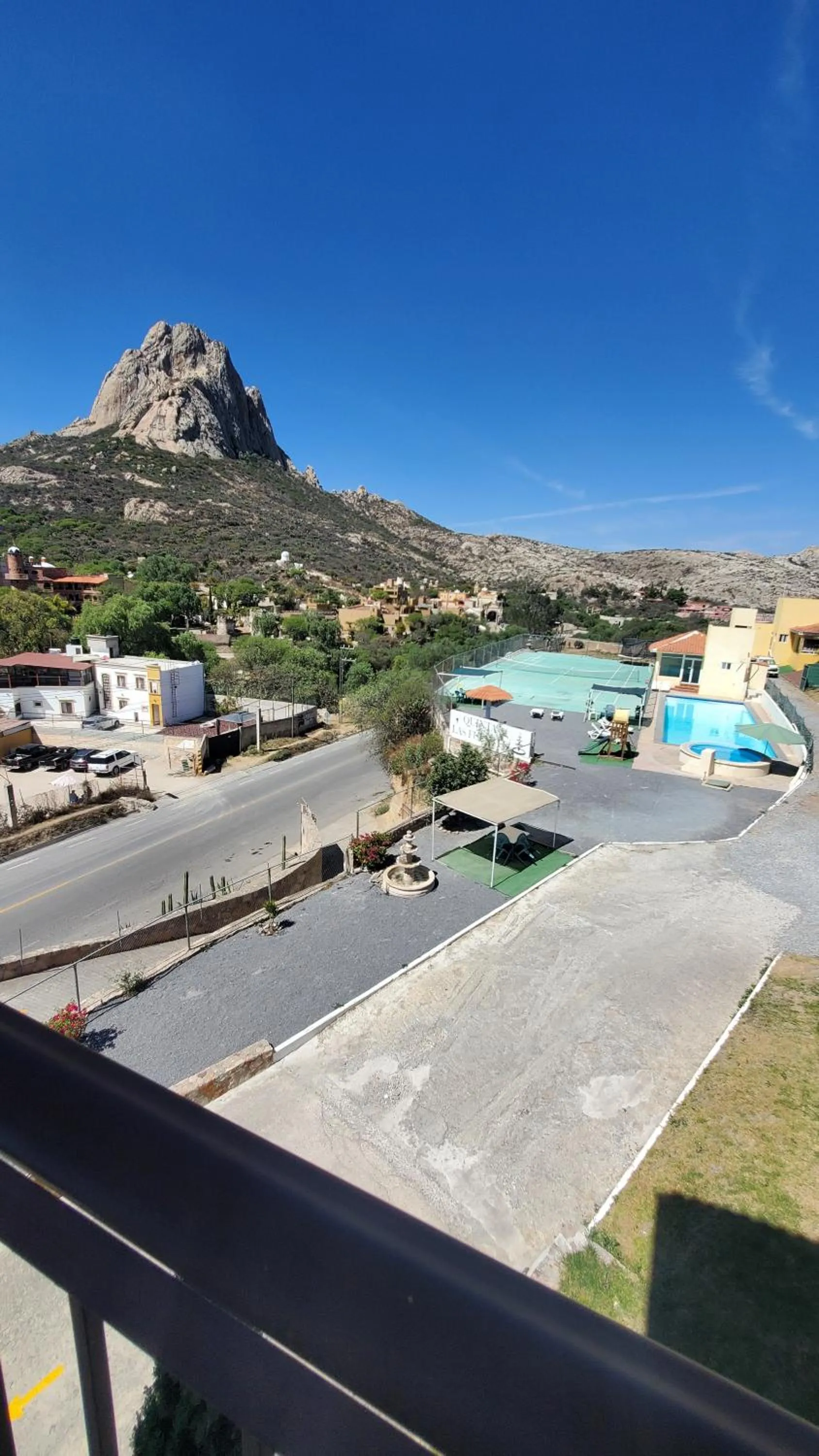 Mountain view in Hotel Quinta Las Fuentes Bernal