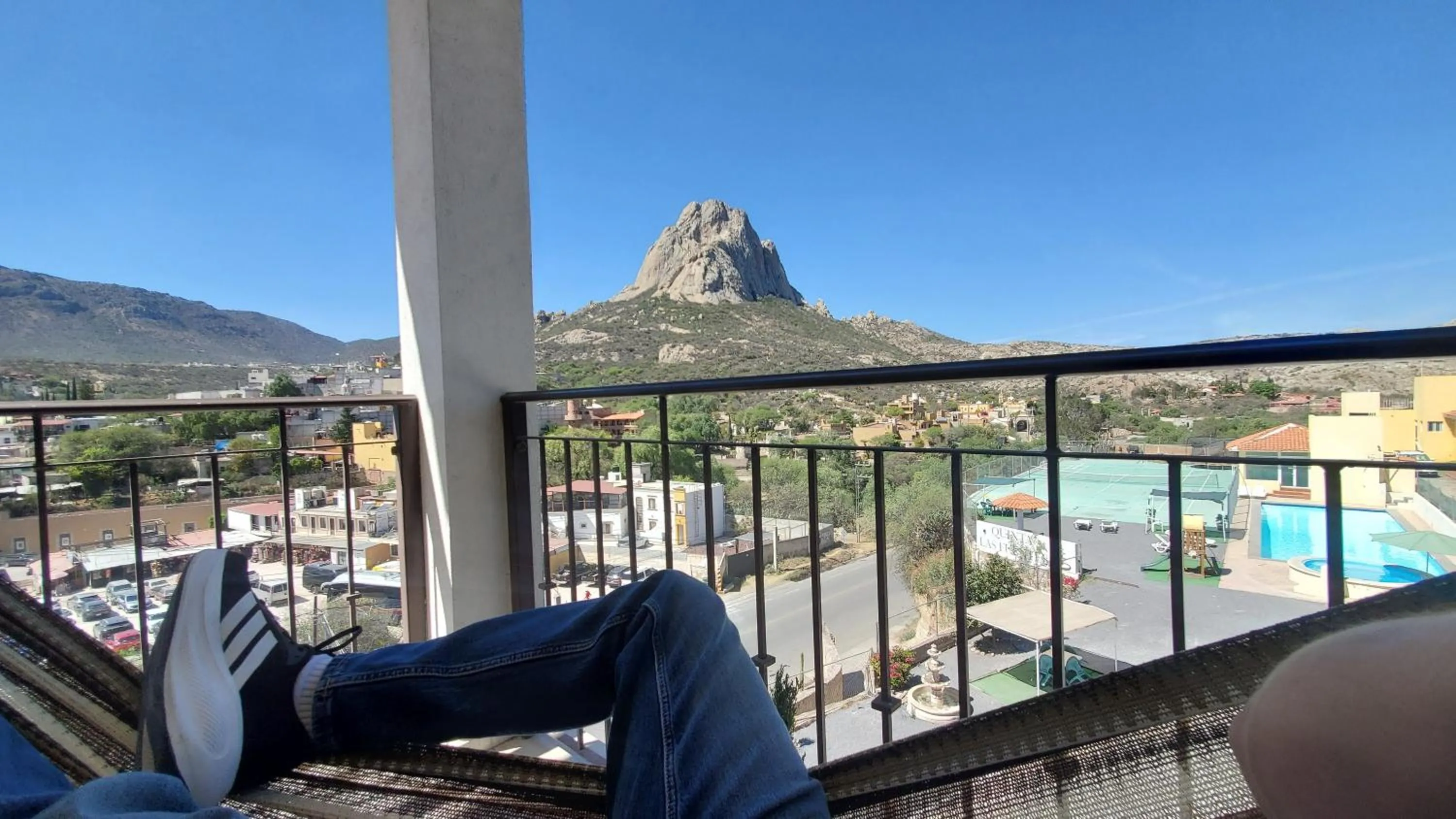 Balcony/Terrace in Hotel Quinta Las Fuentes Bernal
