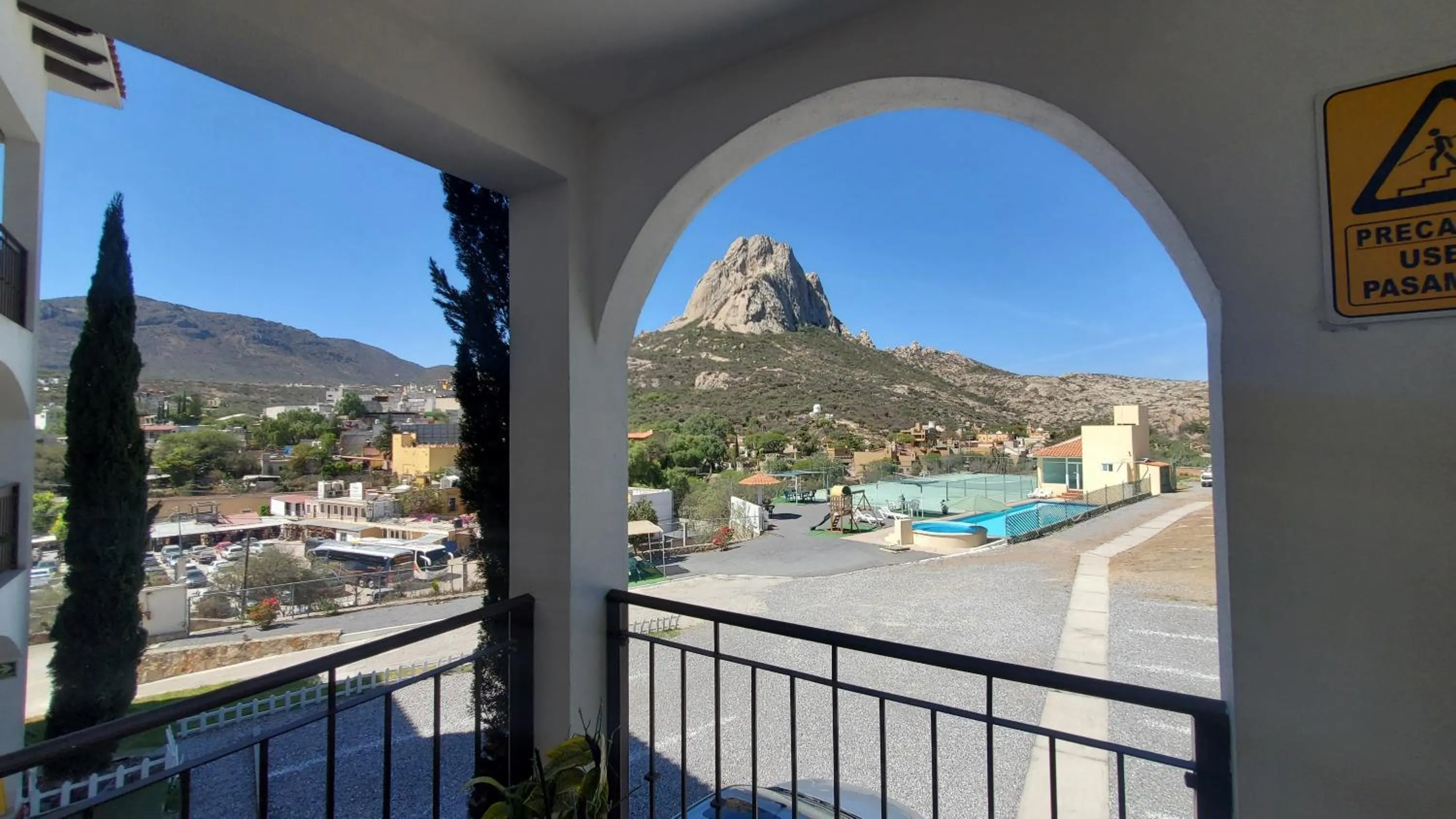 Mountain view in Hotel Quinta Las Fuentes Bernal