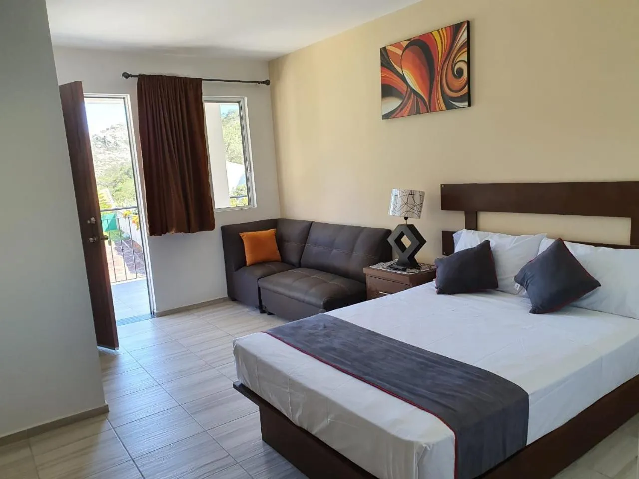 Bed in Hotel Quinta Las Fuentes Bernal