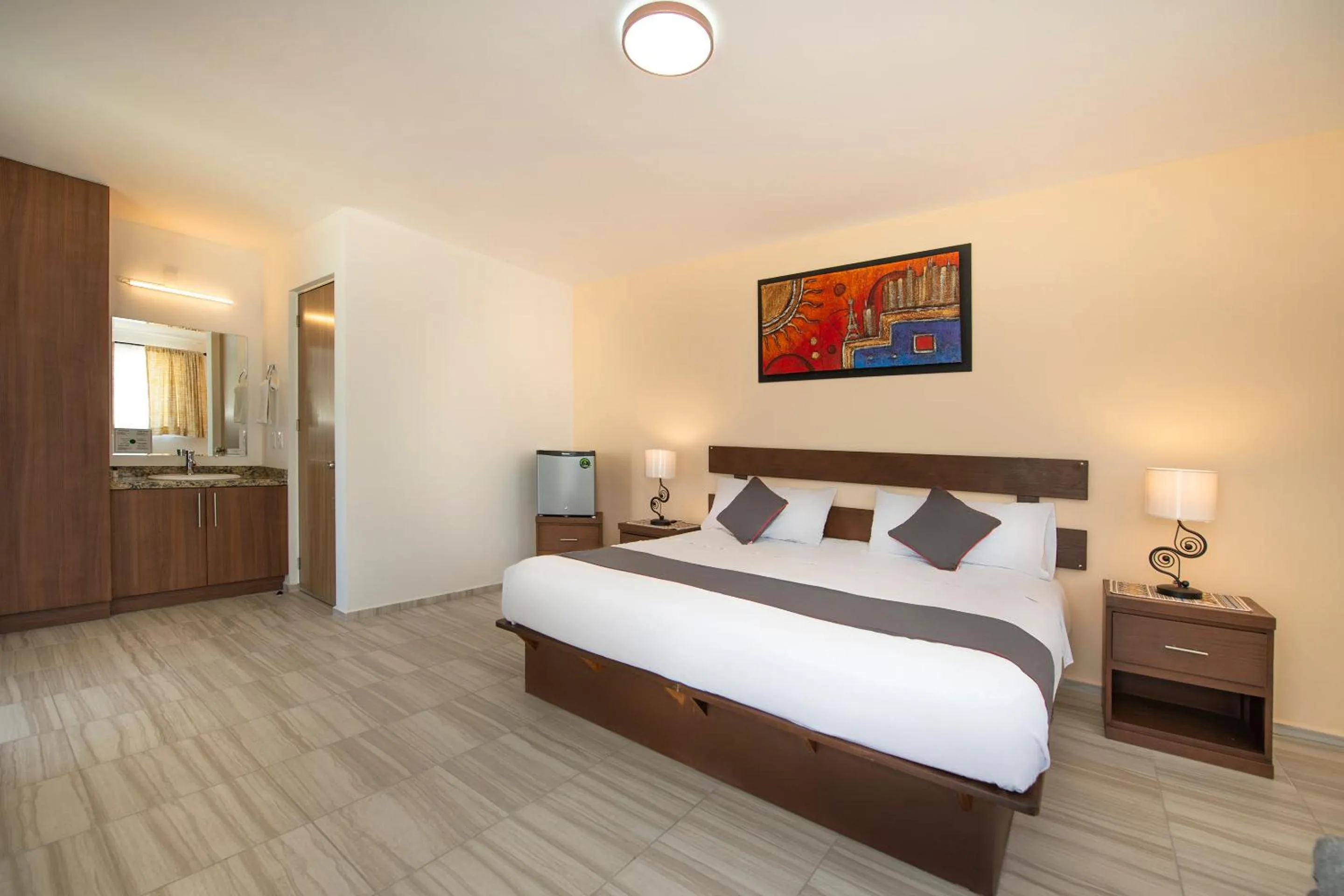 Bedroom, Bed in Hotel Quinta Las Fuentes Bernal