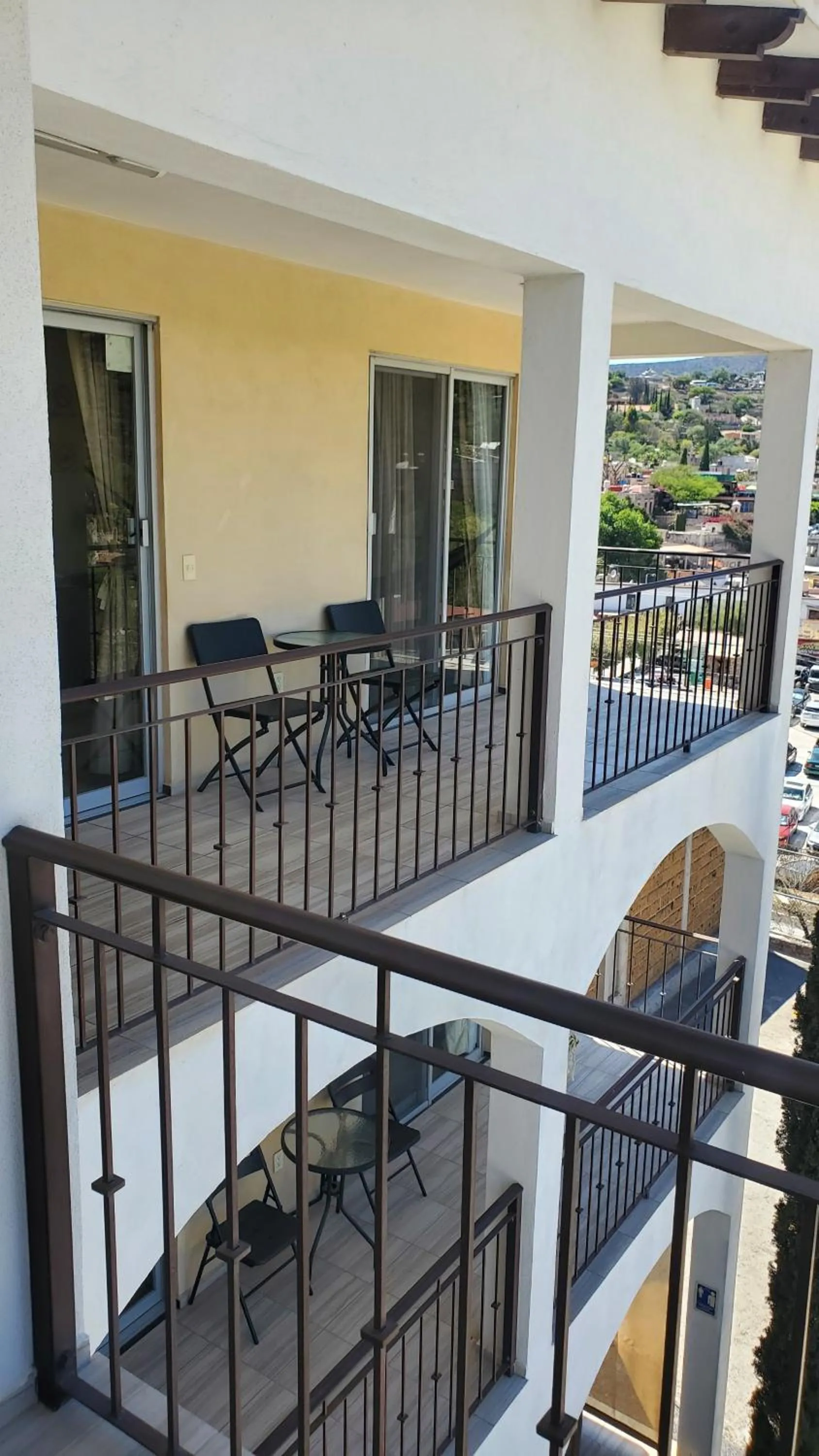 Balcony/Terrace in Hotel Quinta Las Fuentes Bernal