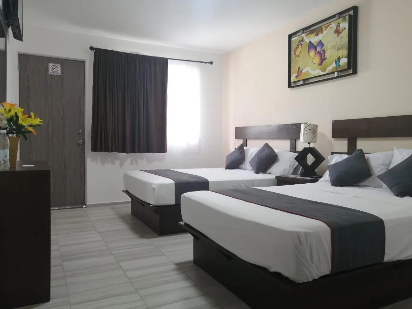 Bed in Hotel Quinta Las Fuentes Bernal