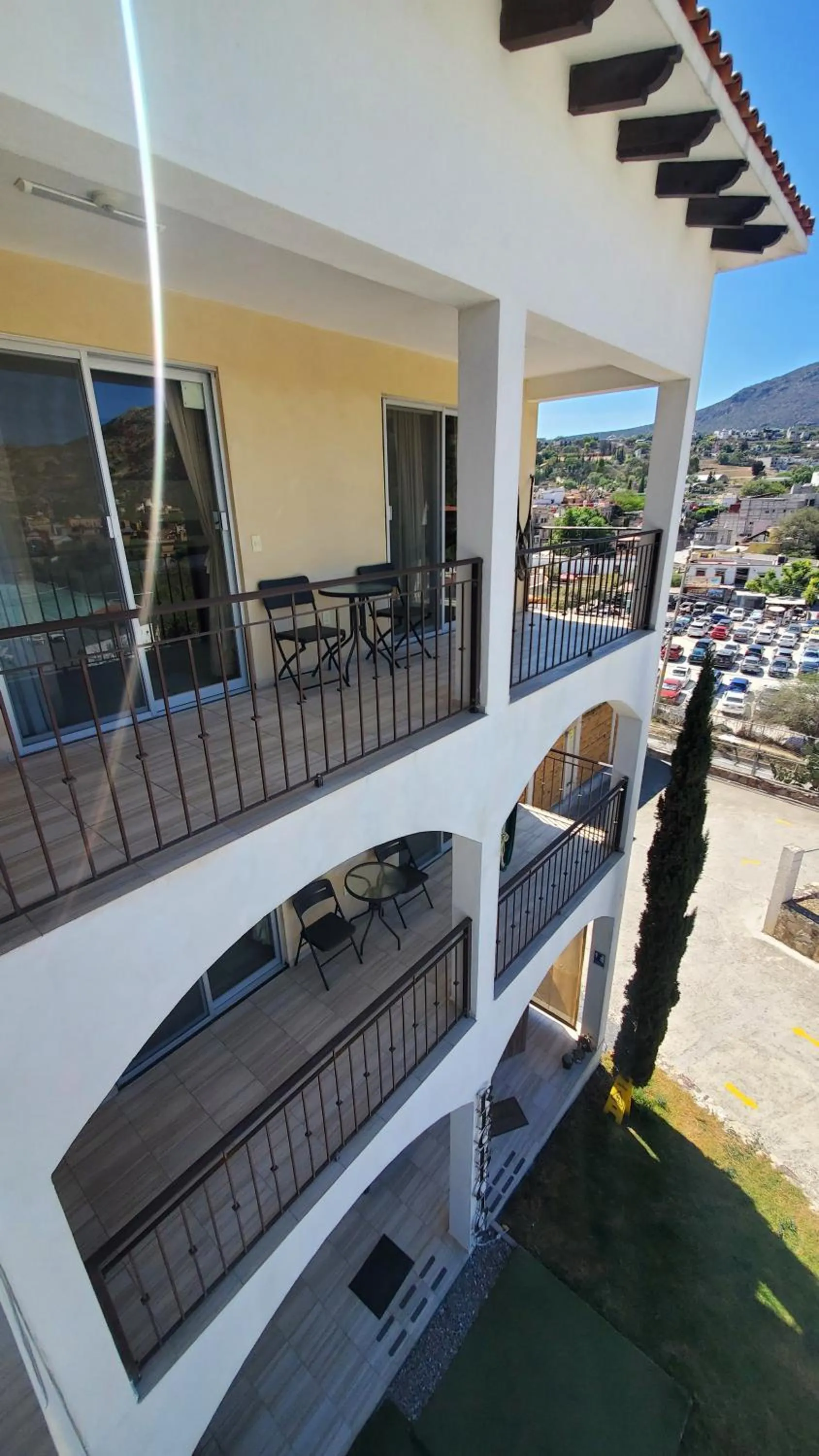 Balcony/Terrace in Hotel Quinta Las Fuentes Bernal