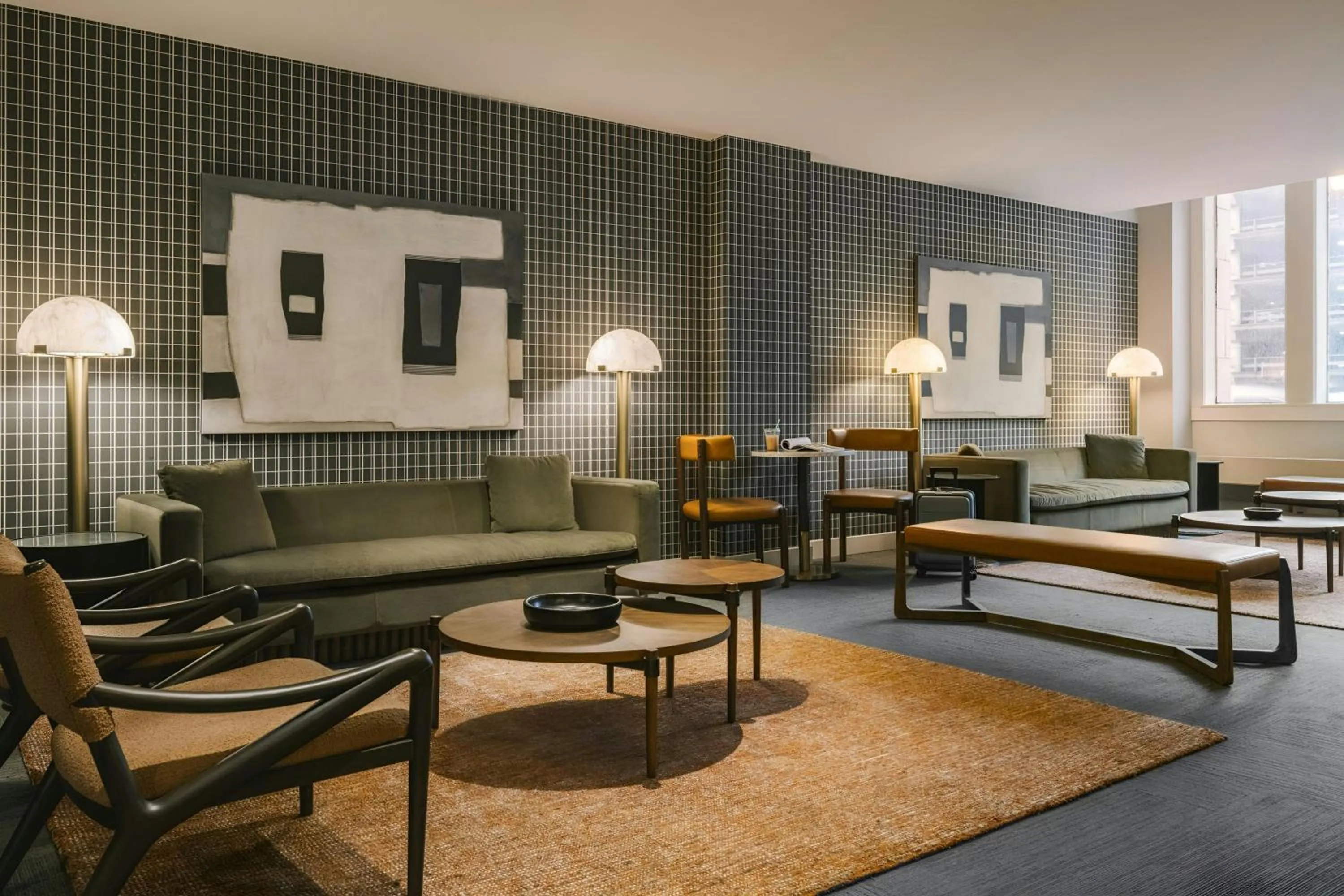 Lobby or reception in Sonder by Marriott Bonvoy The Plymouth Apartments Loop