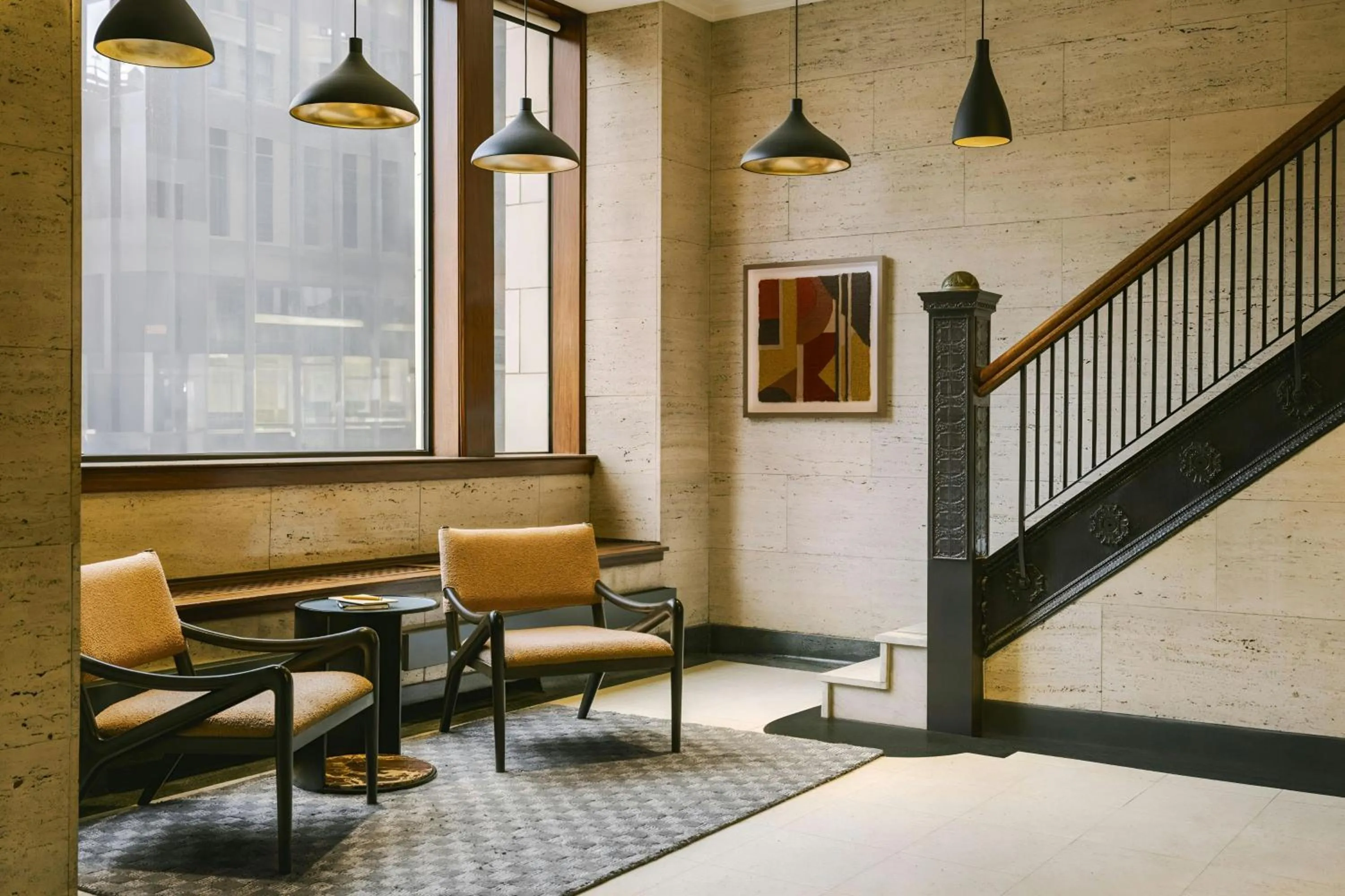 Lobby or reception in Sonder by Marriott Bonvoy The Plymouth Apartments Loop