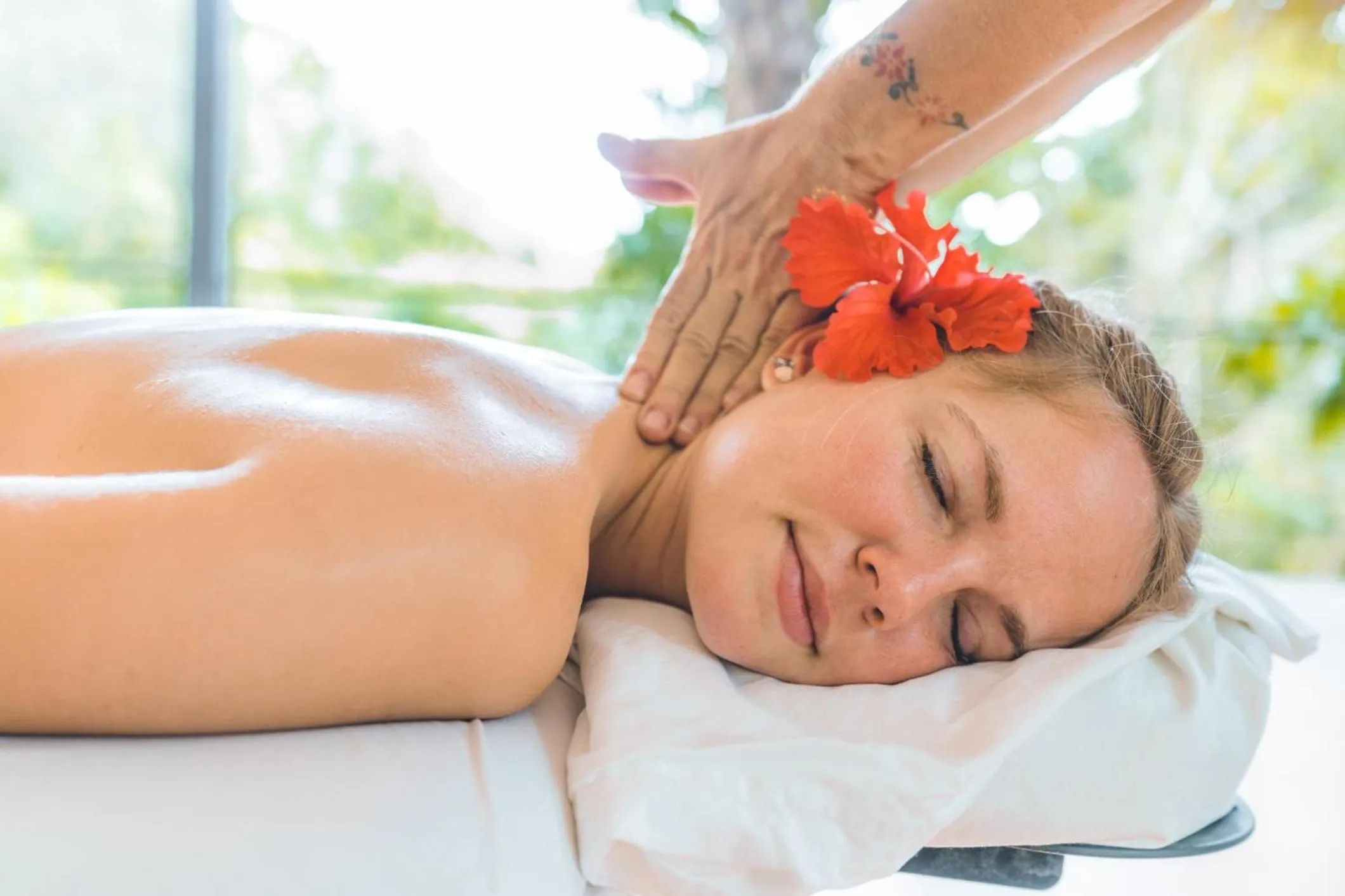 Massage in Hotel Nya