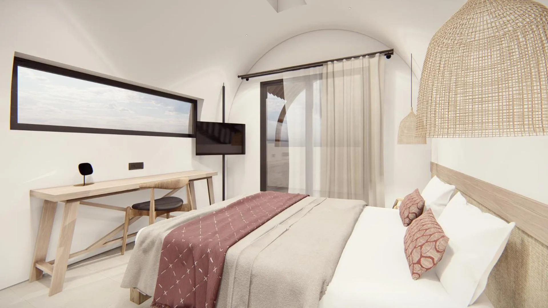 Bedroom, Bed in Seagull Hotel and Apartments