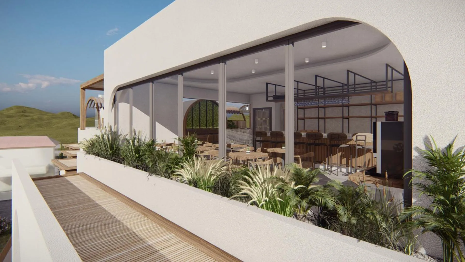 Restaurant/places to eat in Seagull Hotel and Apartments