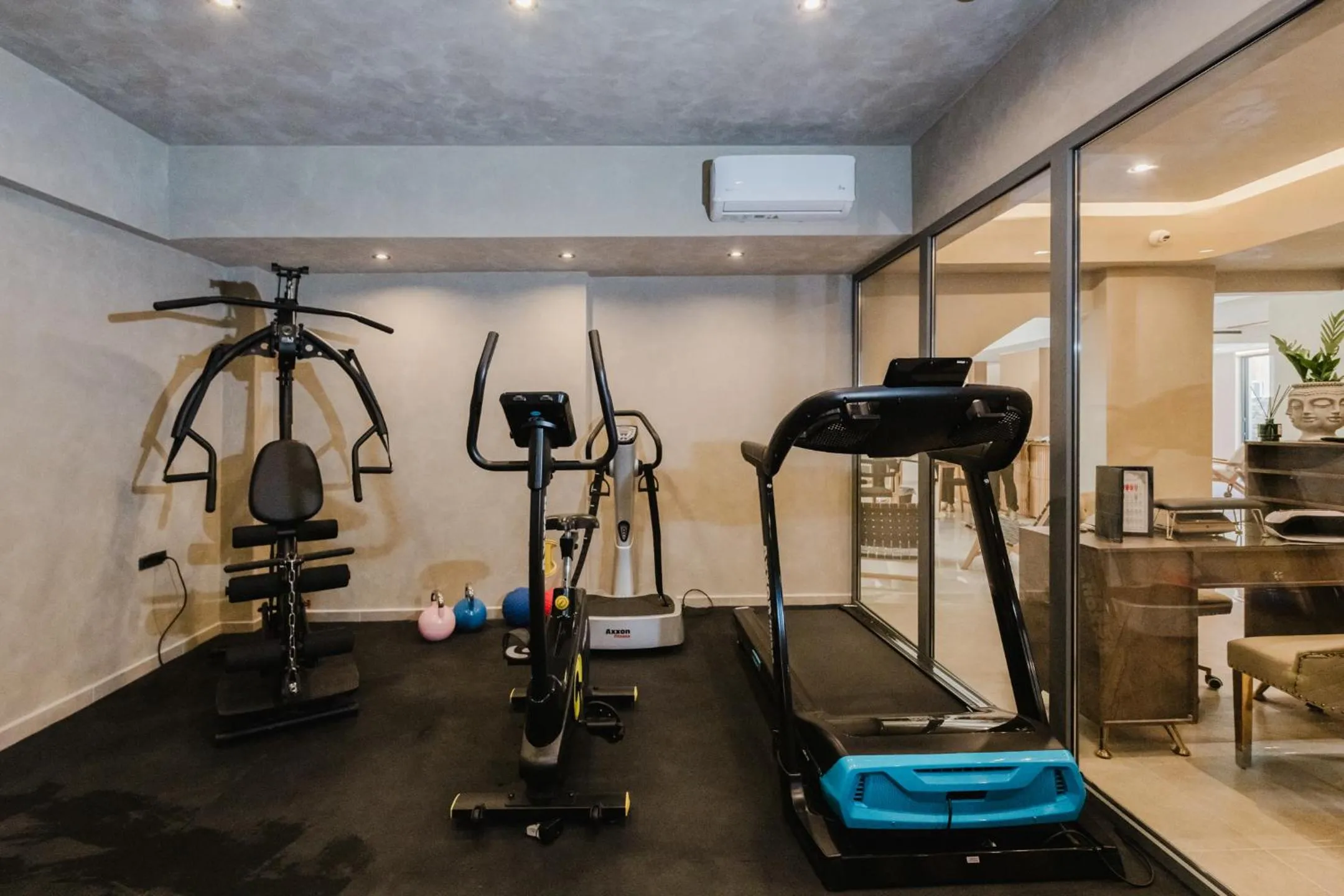 Fitness centre/facilities in Evexia Boutique Hotel & Spa