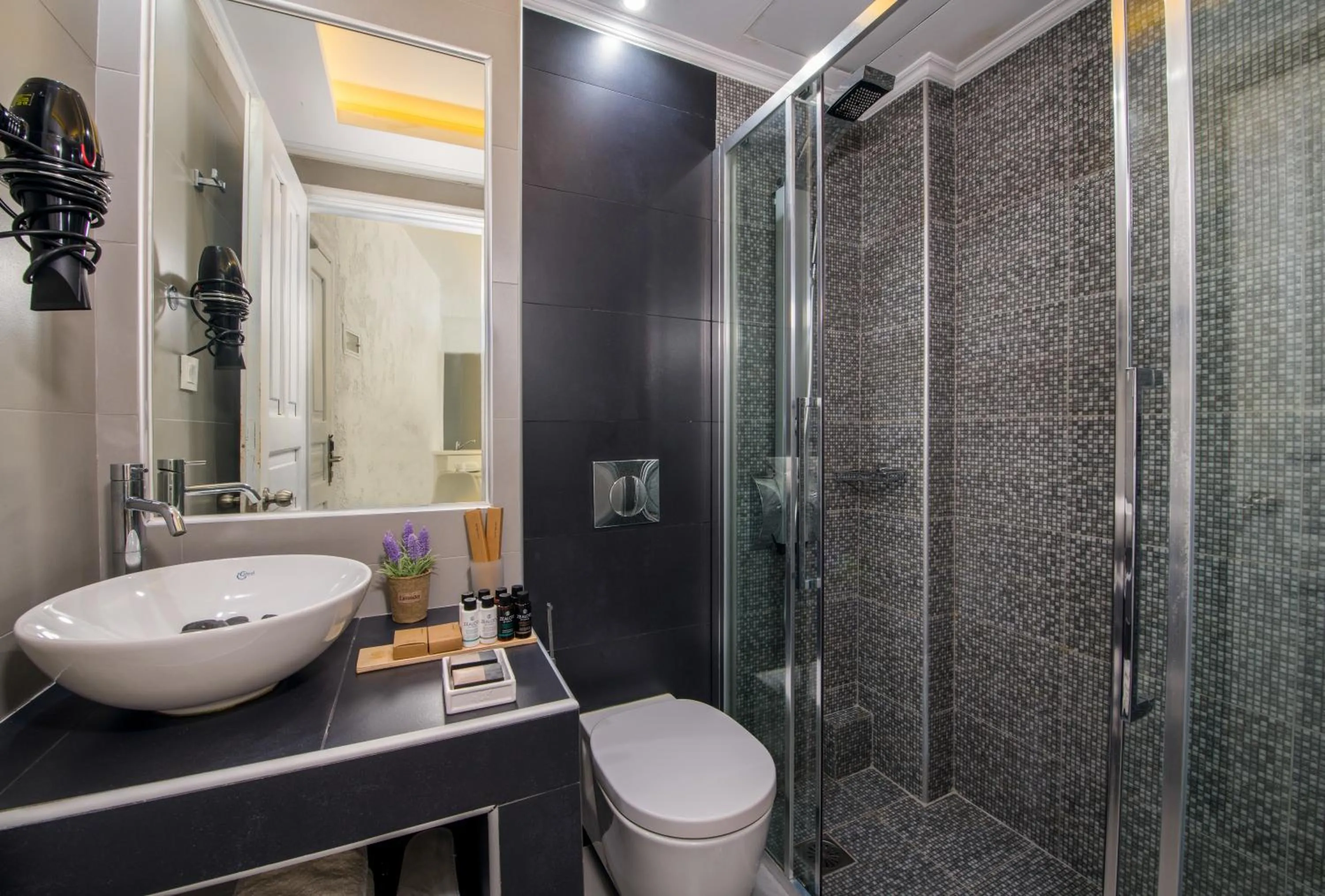 Shower in Seagull Hotel and Apartments