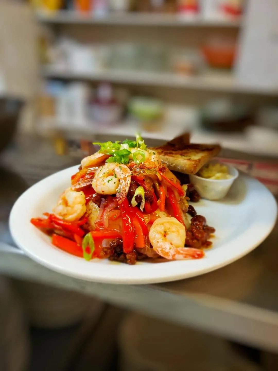 Food close-up in Coronet Hotel