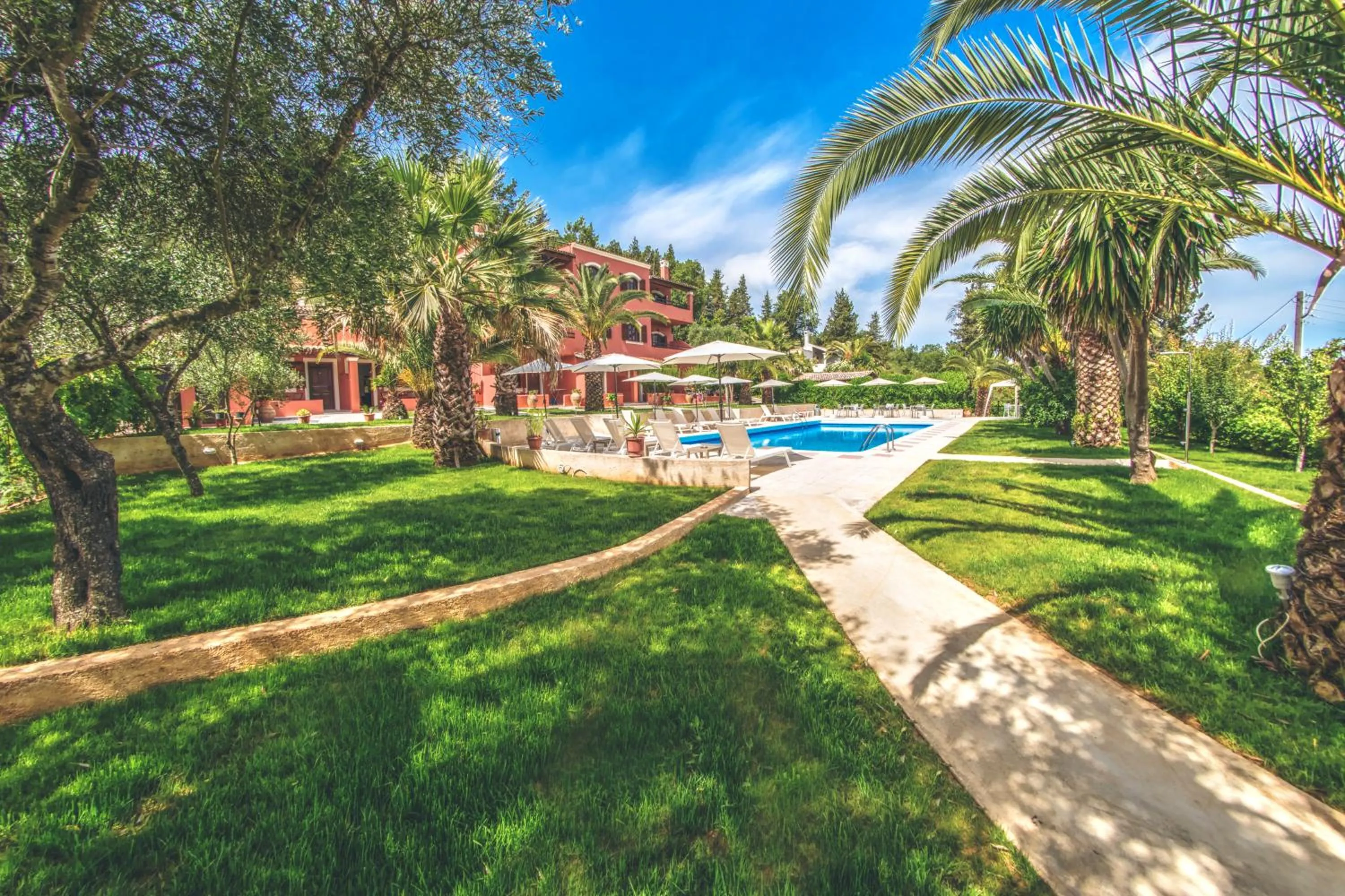 Garden in The Palm Garden - Idyllic Pool Apartments in a Green Oasis