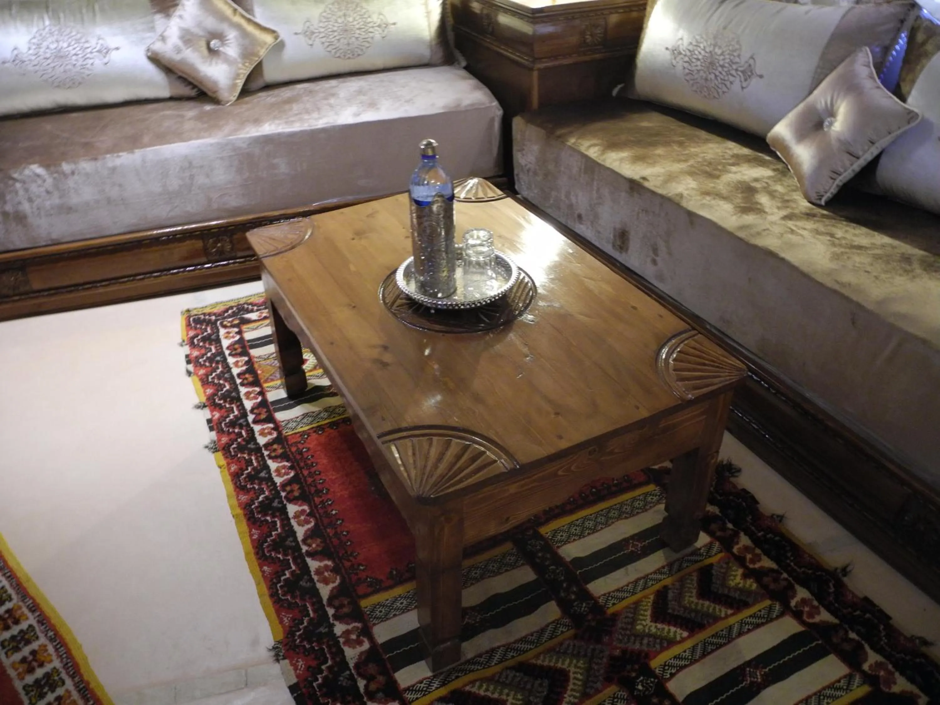 Living room in Tizourgane Kasbah