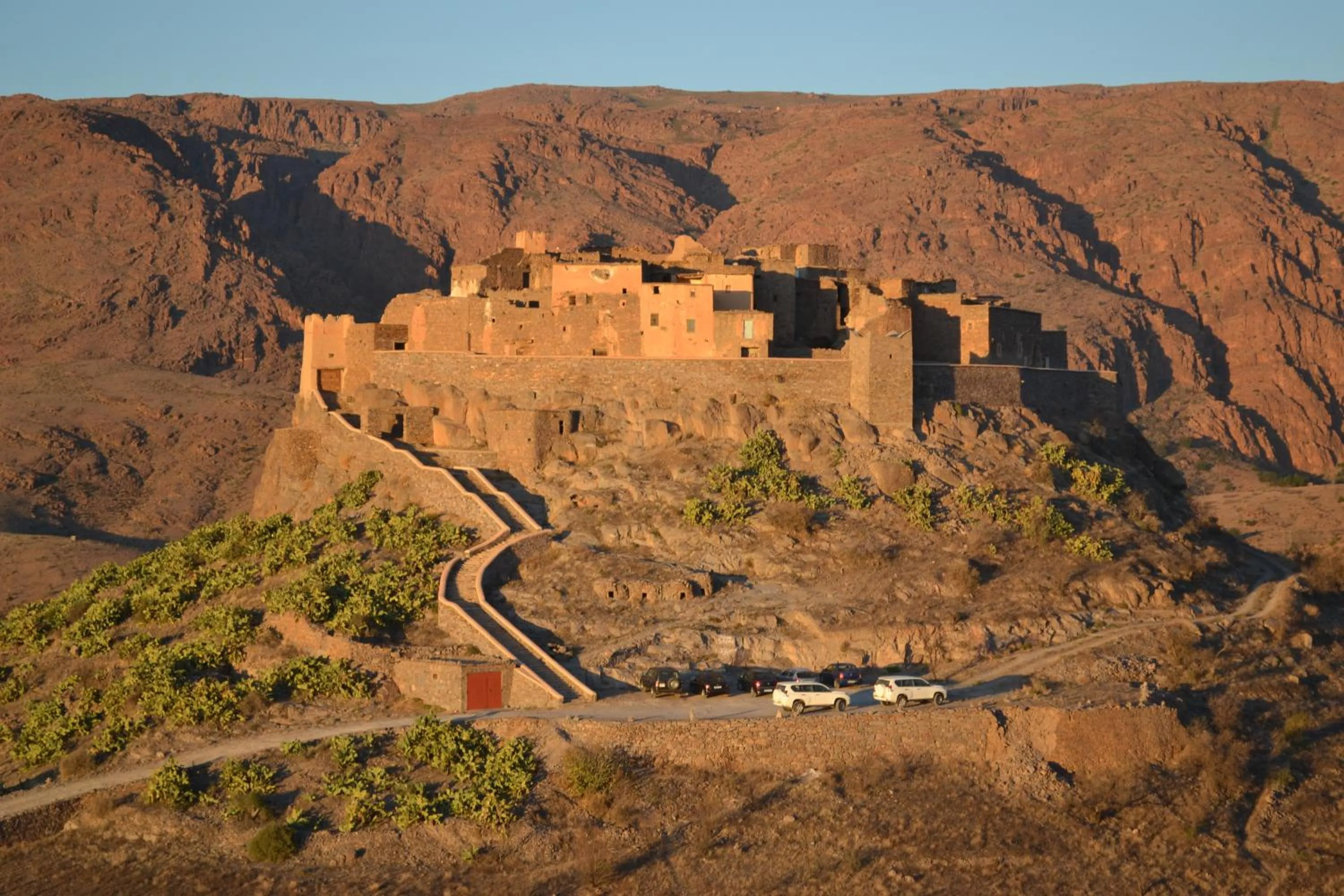 Facade/entrance in Tizourgane Kasbah