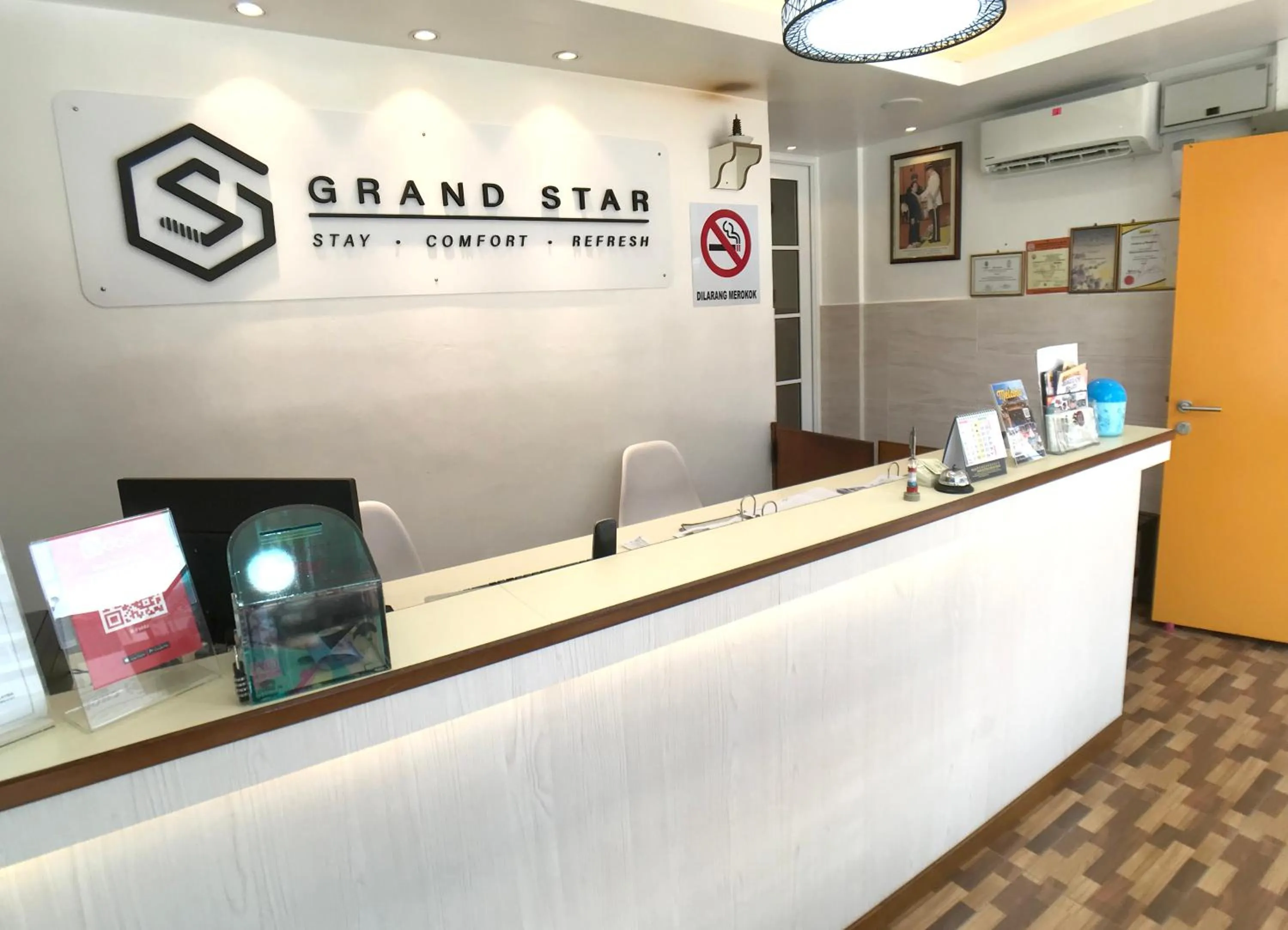 Property logo or sign in Grand Star Hotel