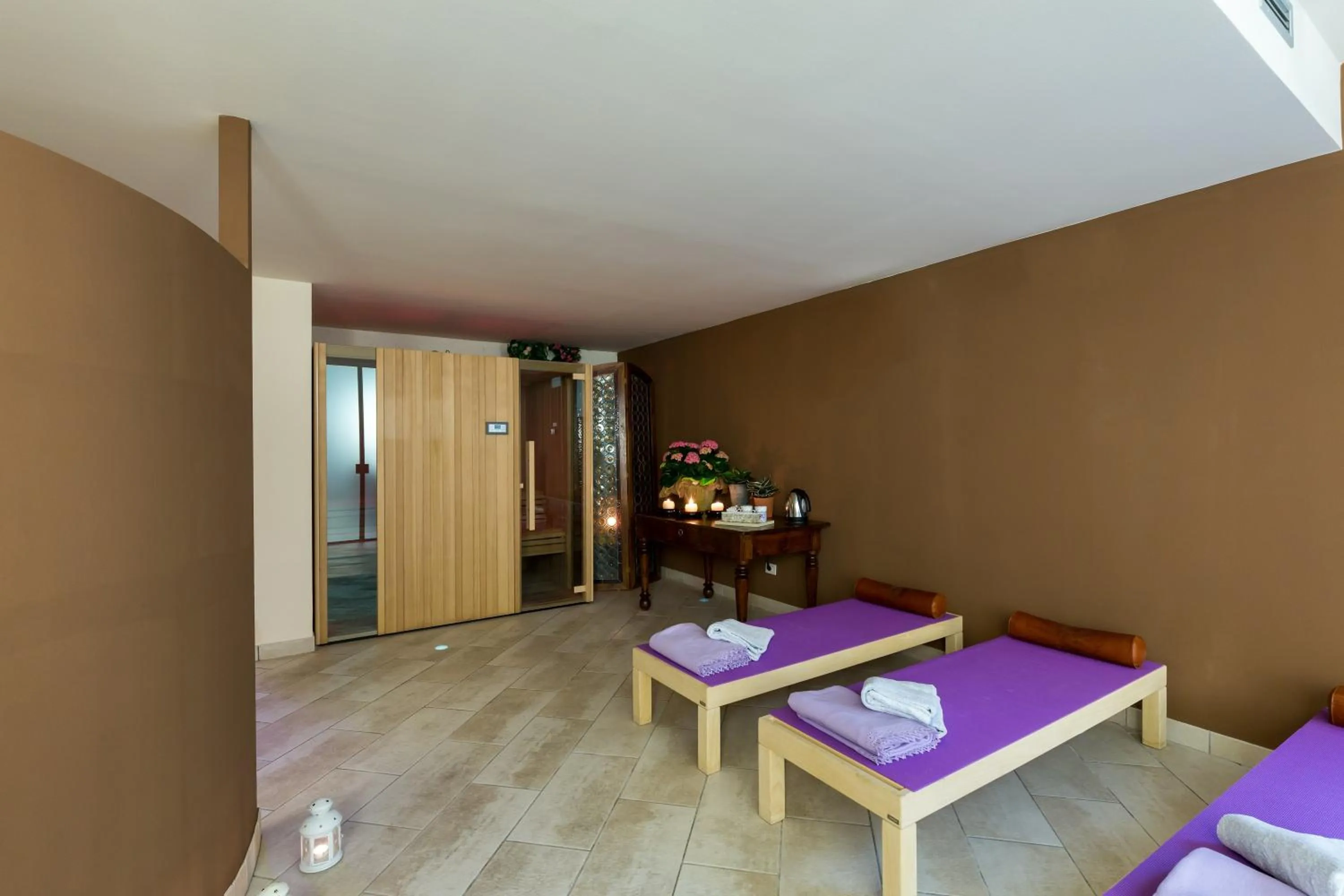 Sauna in Hotel Acquadolce