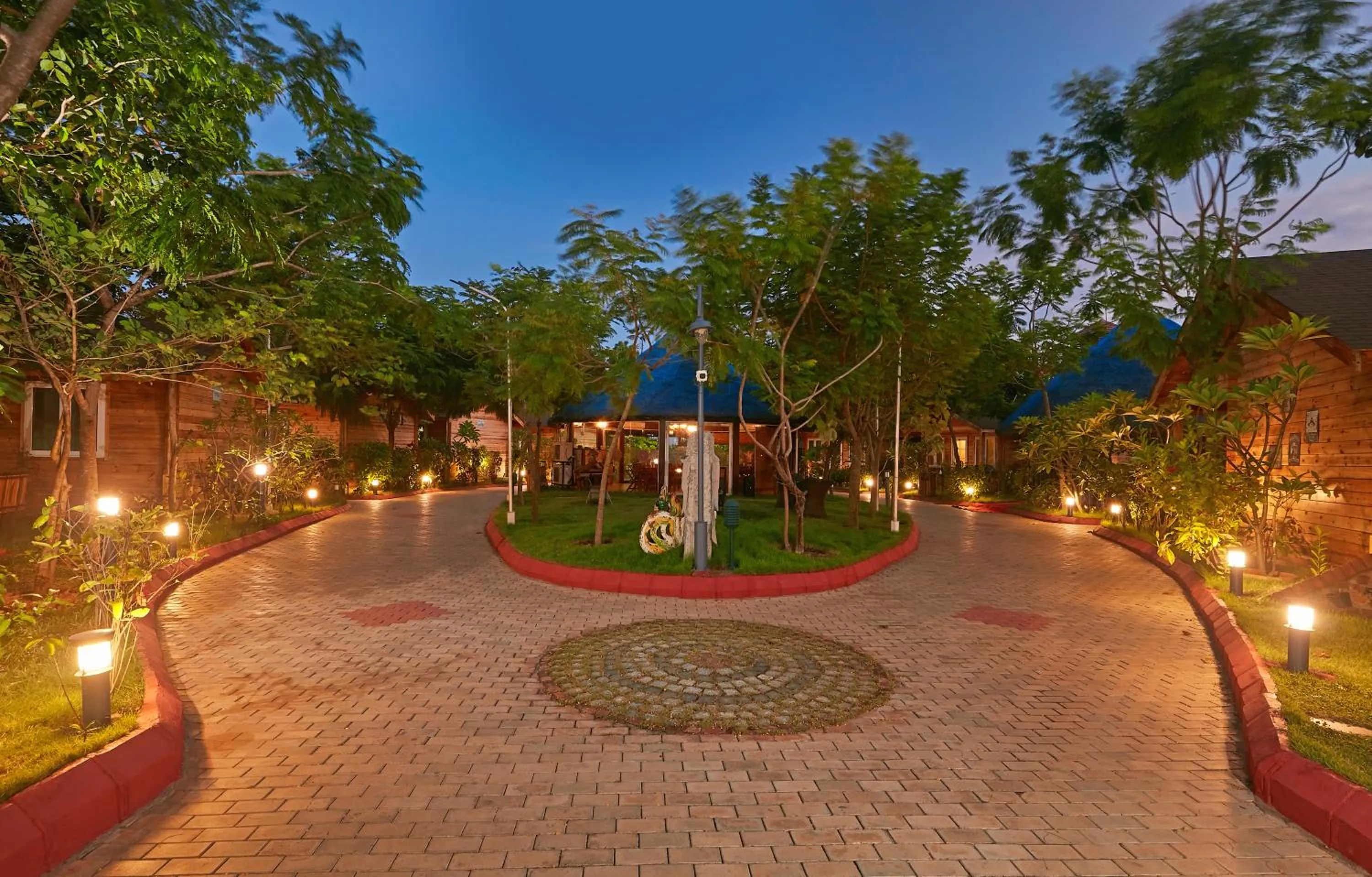 Property building in Bodhiwoods Resorts