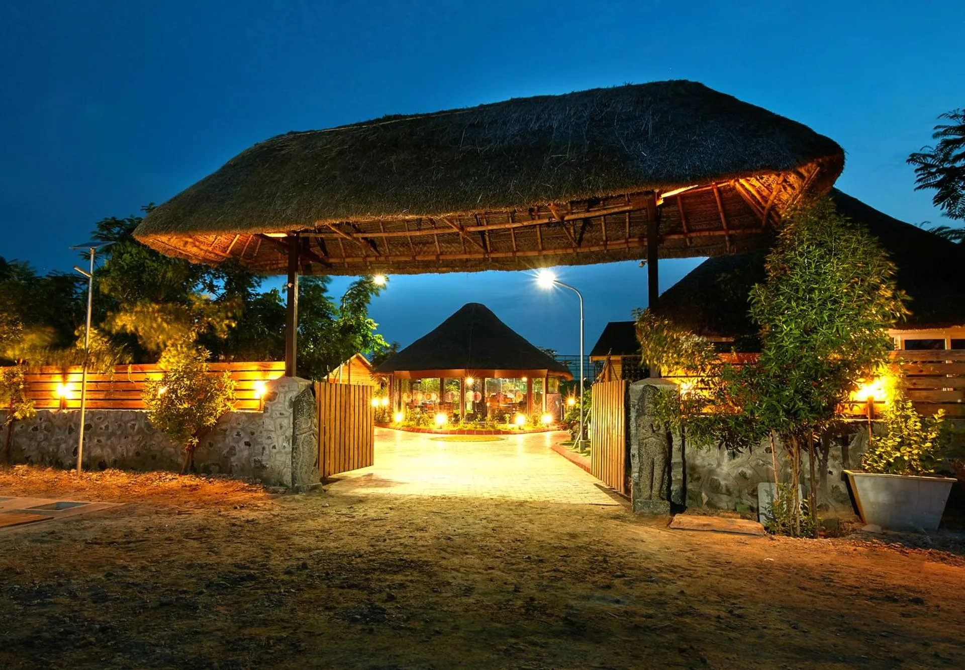 Property building in Bodhiwoods Resorts