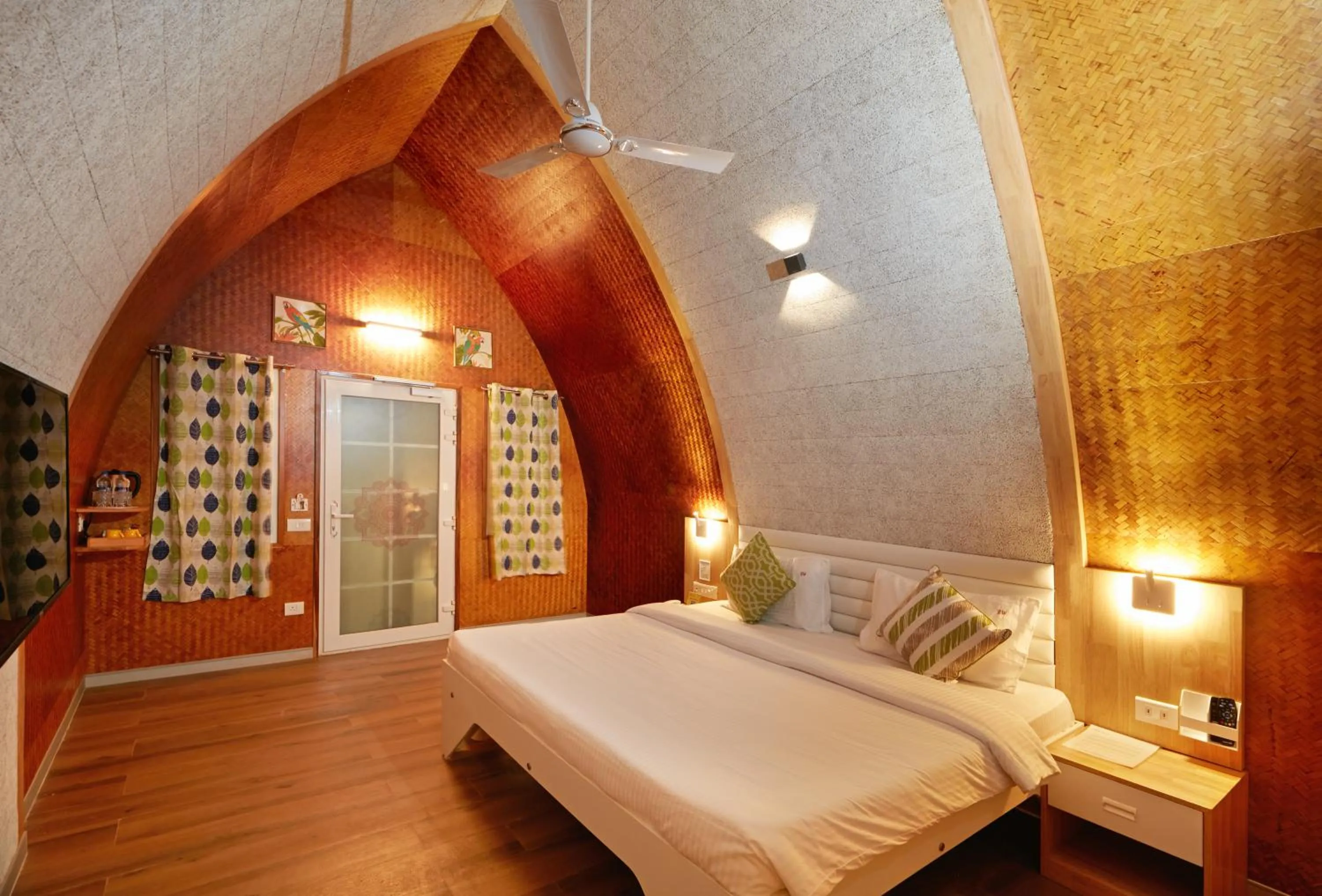 Photo of the whole room, Bed in Bodhiwoods Resorts