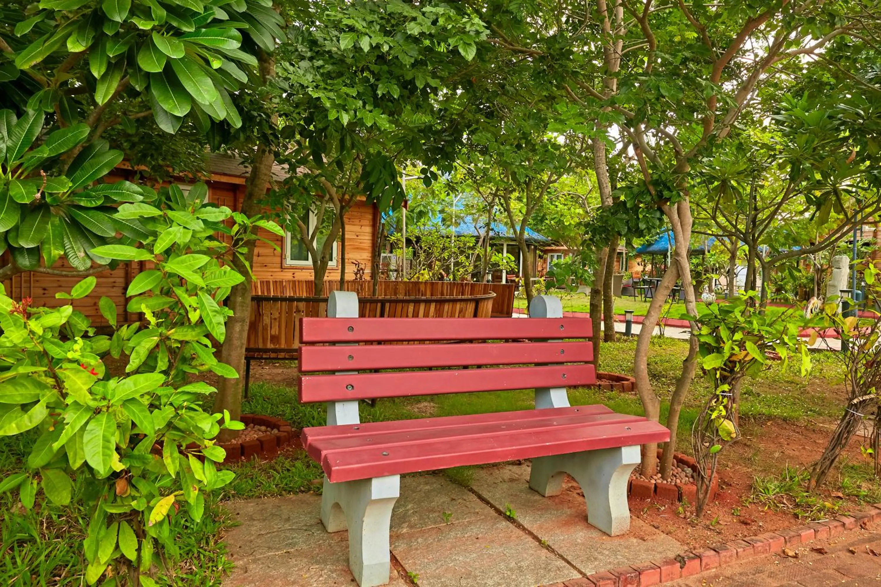 Garden in Bodhiwoods Resorts