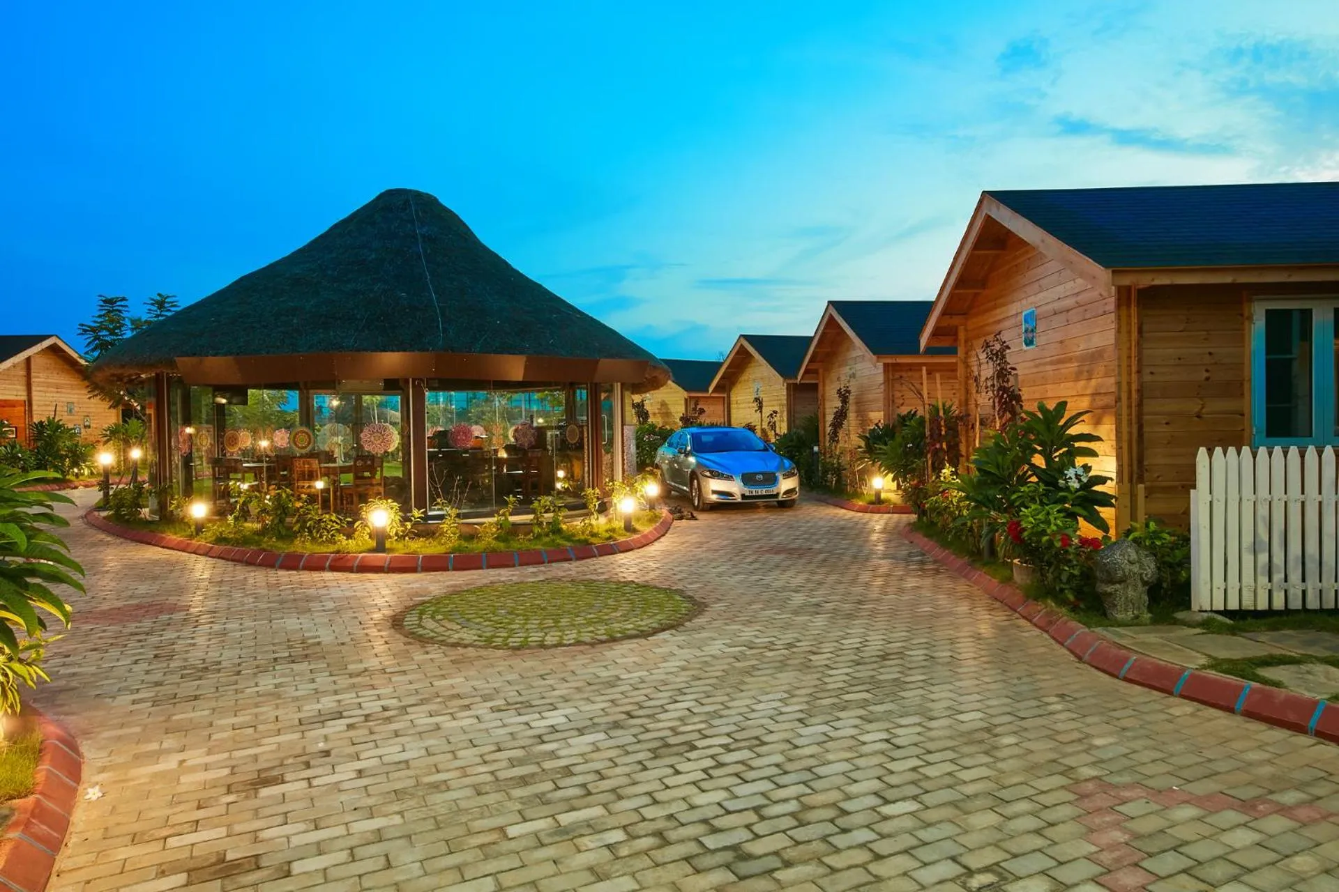 Property building in Bodhiwoods Resorts