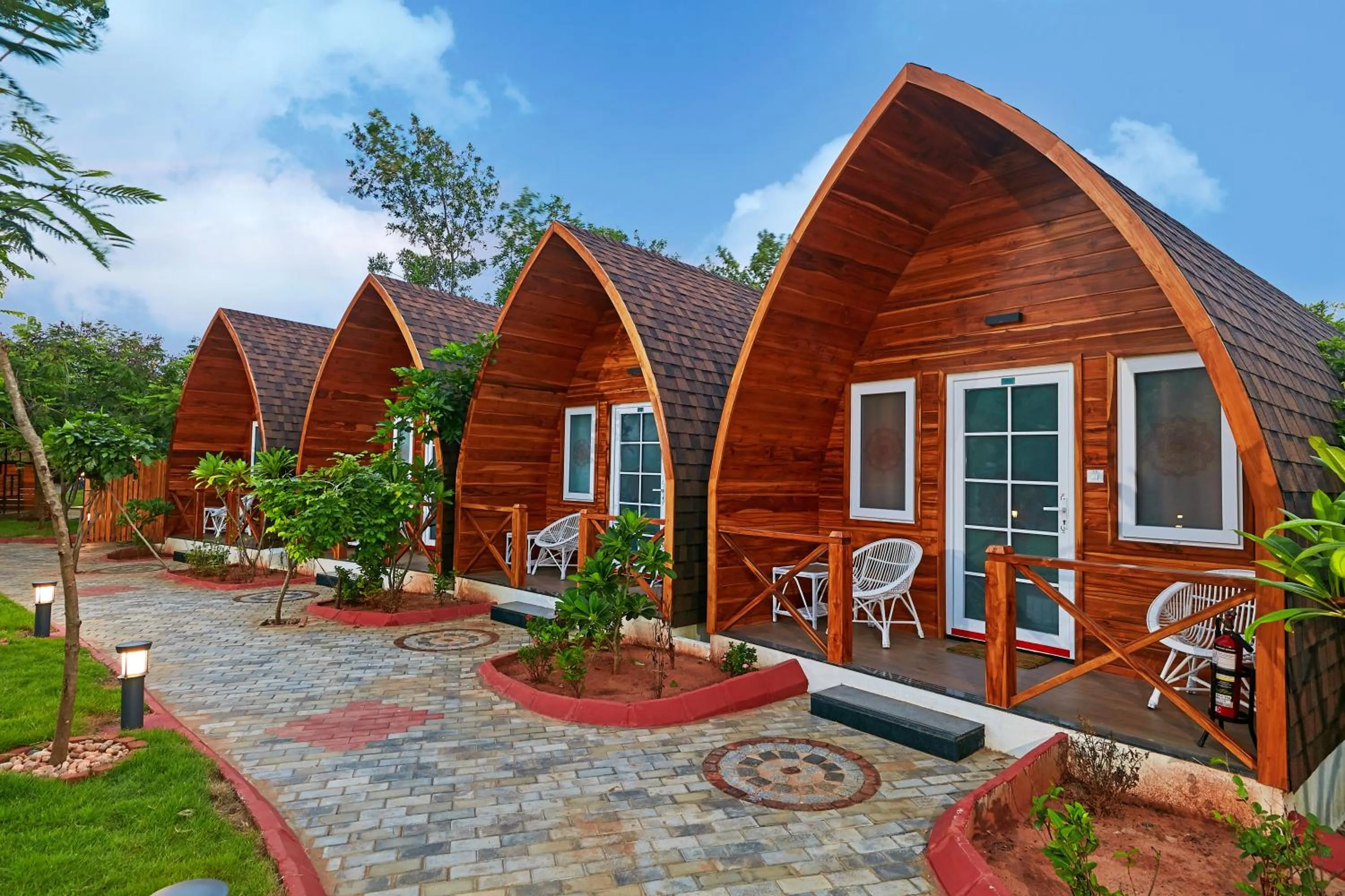 Property building in Bodhiwoods Resorts