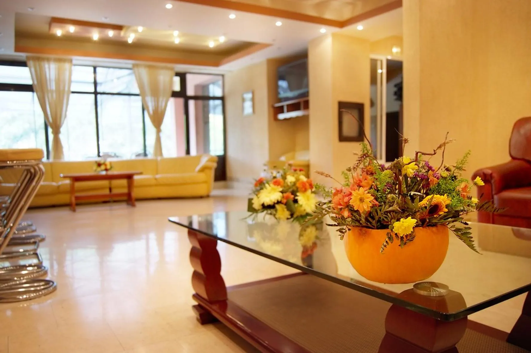 Lobby or reception in Hotel Dobru