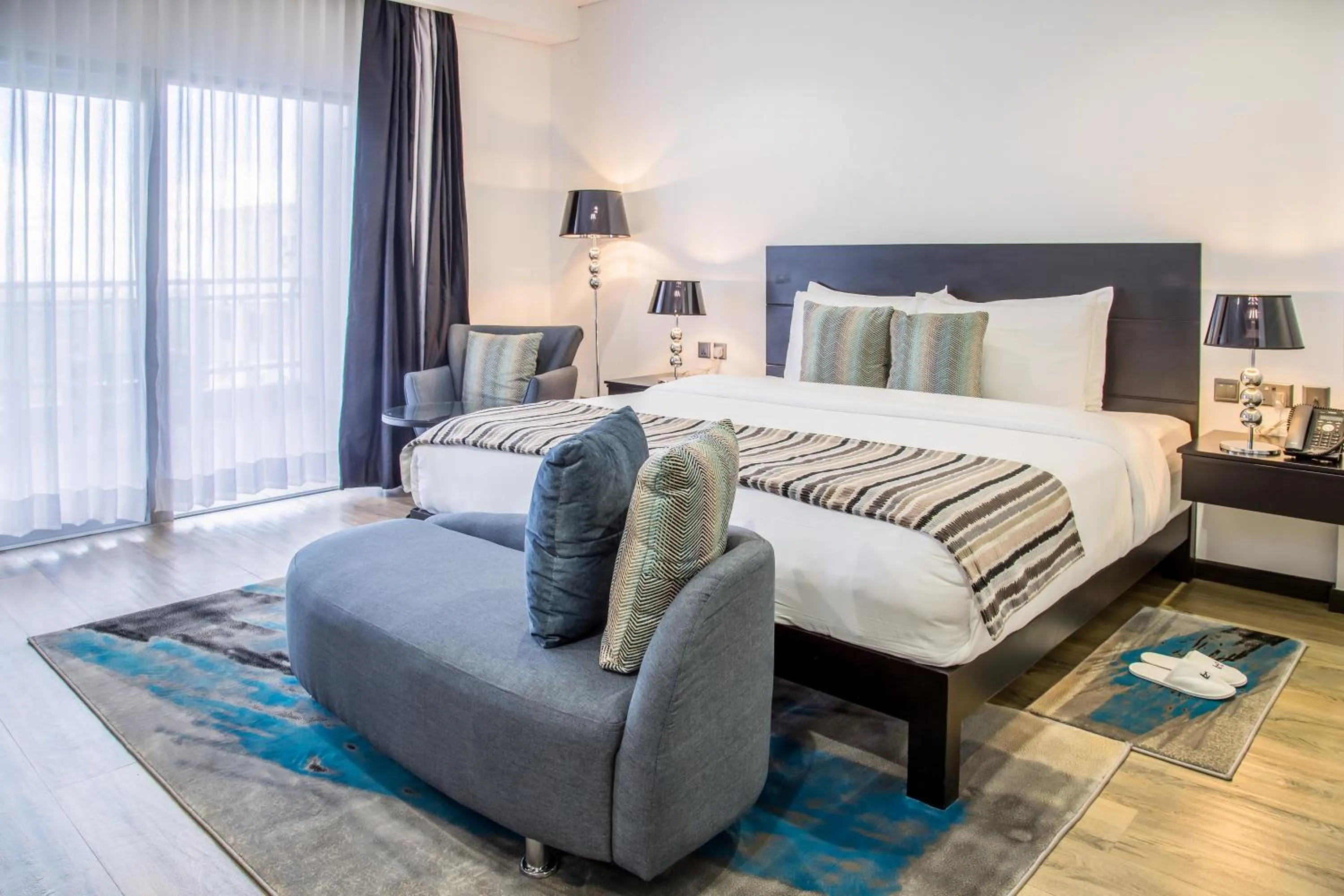 Bed in Amaryllis Hotel Blantyre