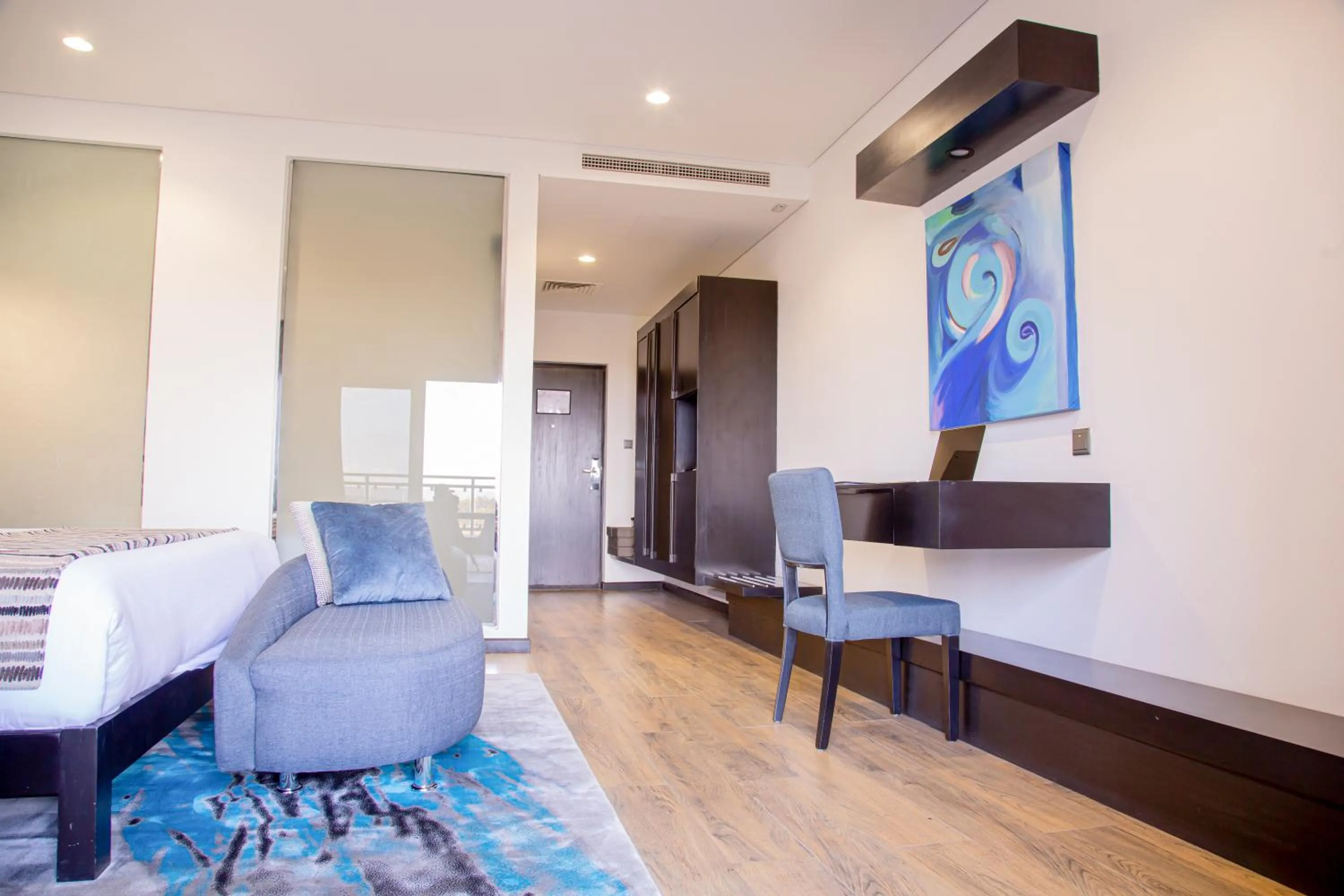 Living room in Amaryllis Hotel Blantyre