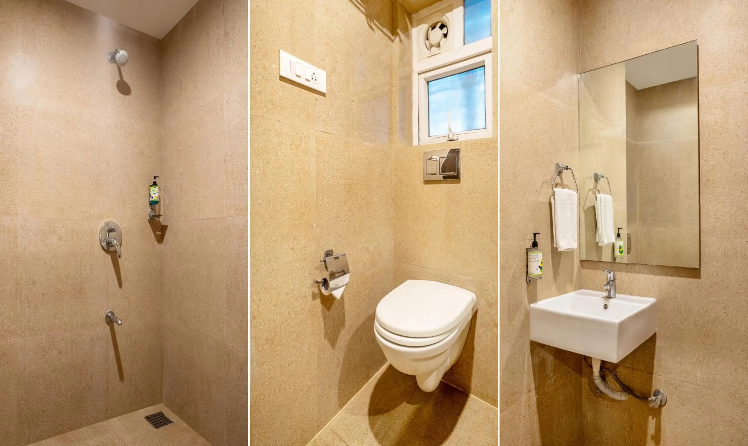 Bathroom in Treebo Acsys, Gachibowli