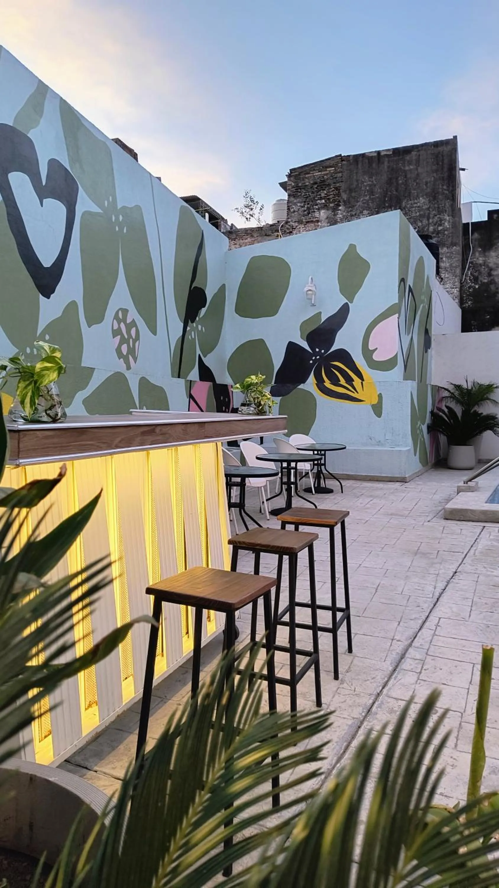 Patio in HDA Hotel & Spa