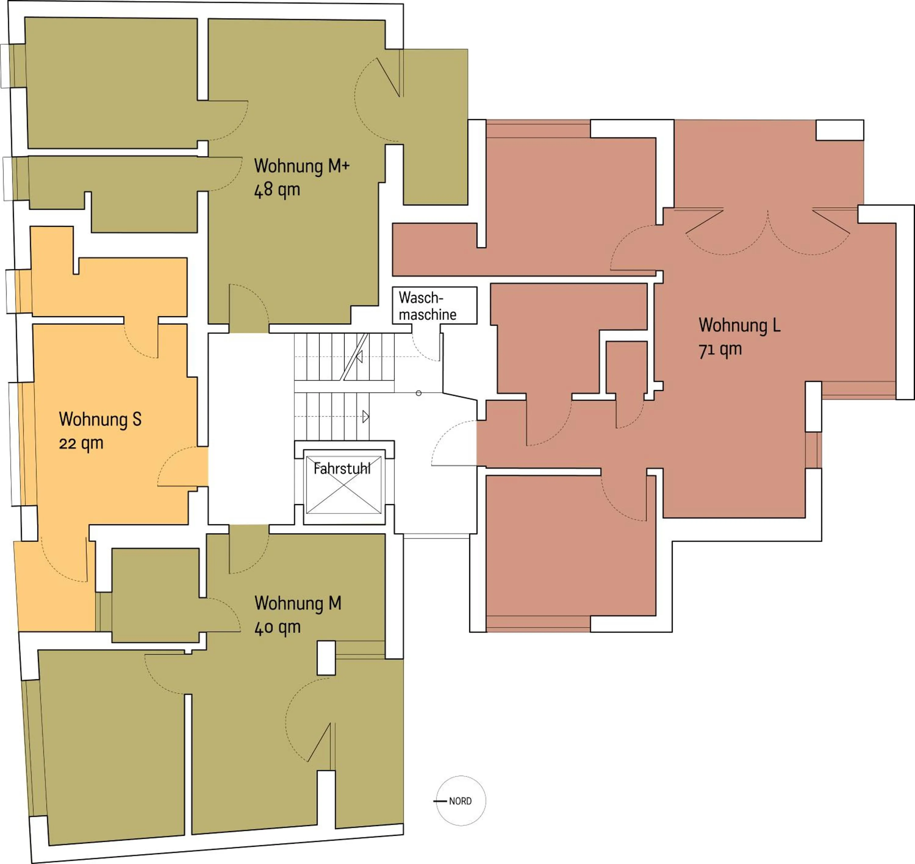 Floor plan in Familienhotel Weimar mit Ferienwohnungen