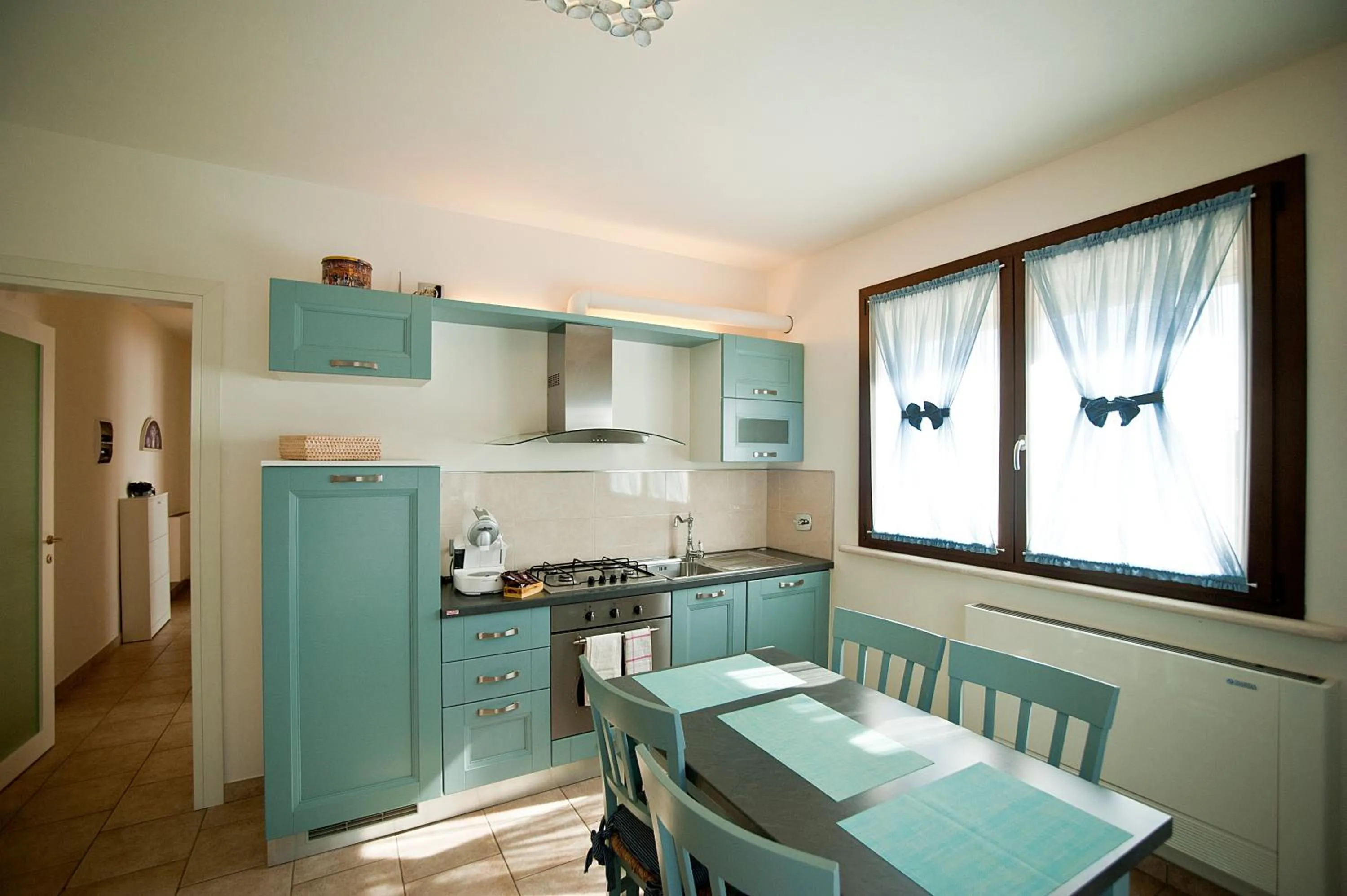 Kitchen or kitchenette in Appartamenti Villa Ancora