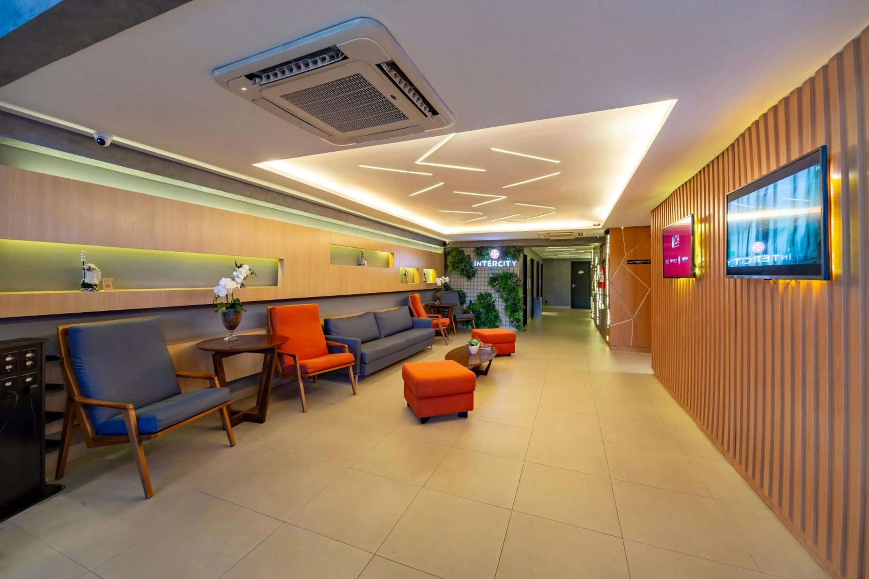 Seating area in Intercity Salvador