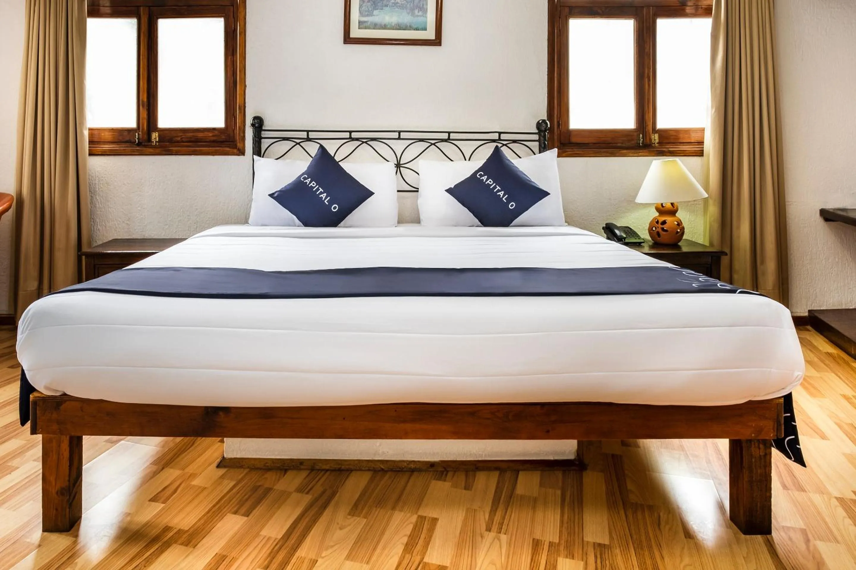 Bedroom, Bed in Capital O Hotel Central, Xalapa