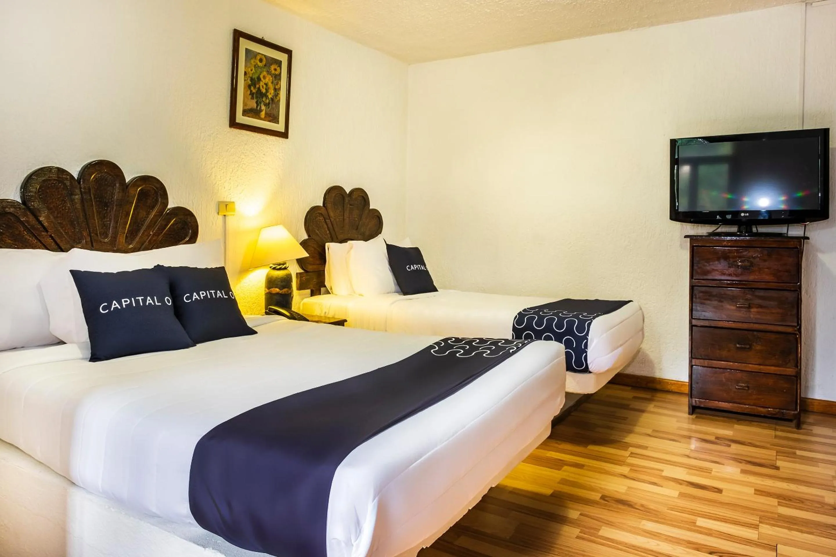 Bedroom, Bed in Capital O Hotel Central, Xalapa