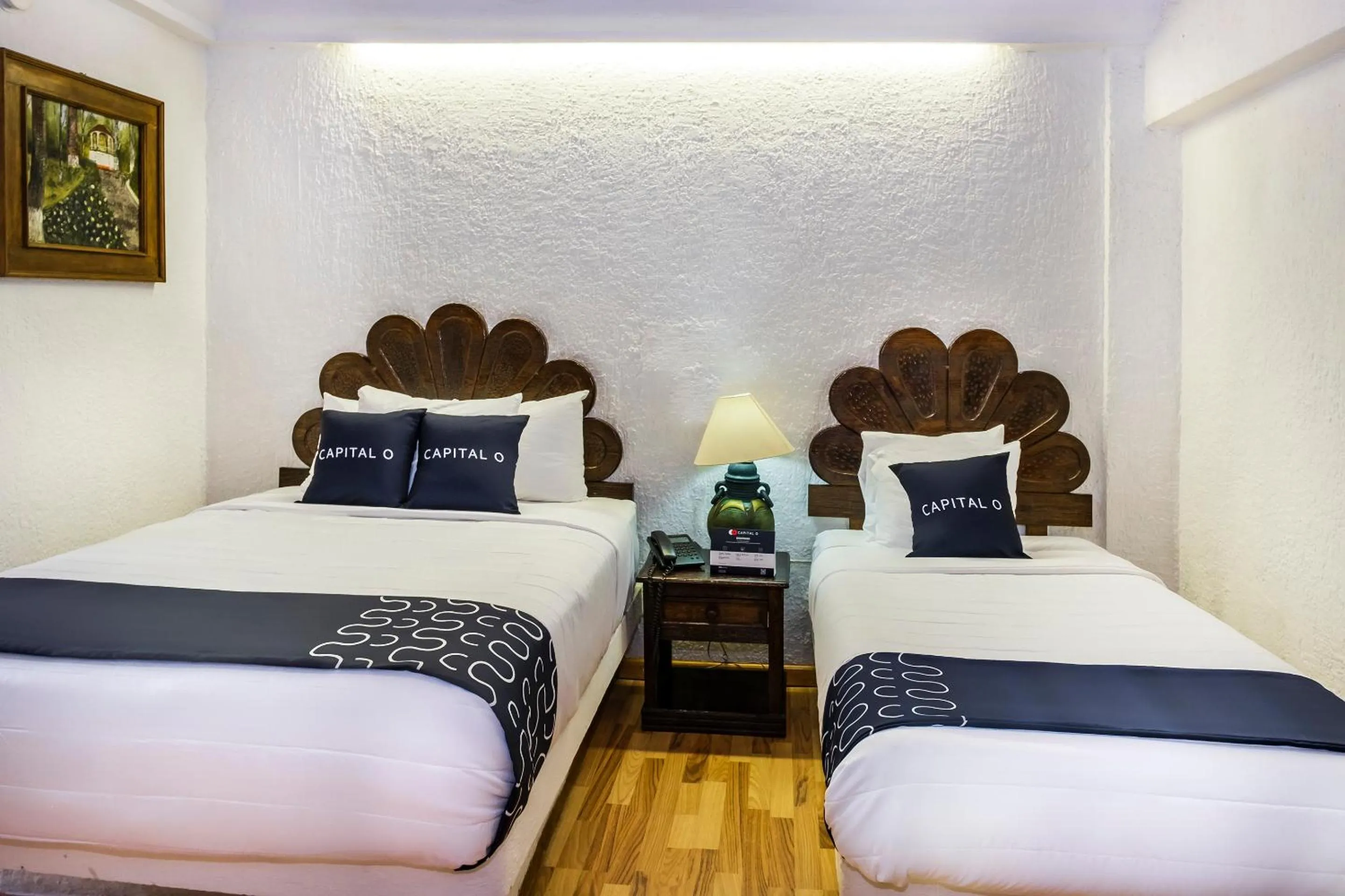 Bedroom, Bed in Capital O Hotel Central, Xalapa