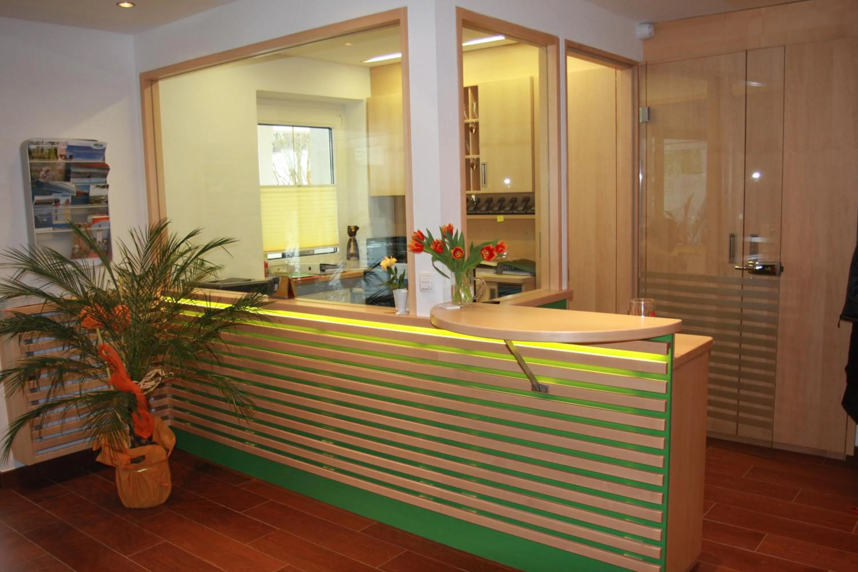 Lobby or reception in Hotel Sonnenhof