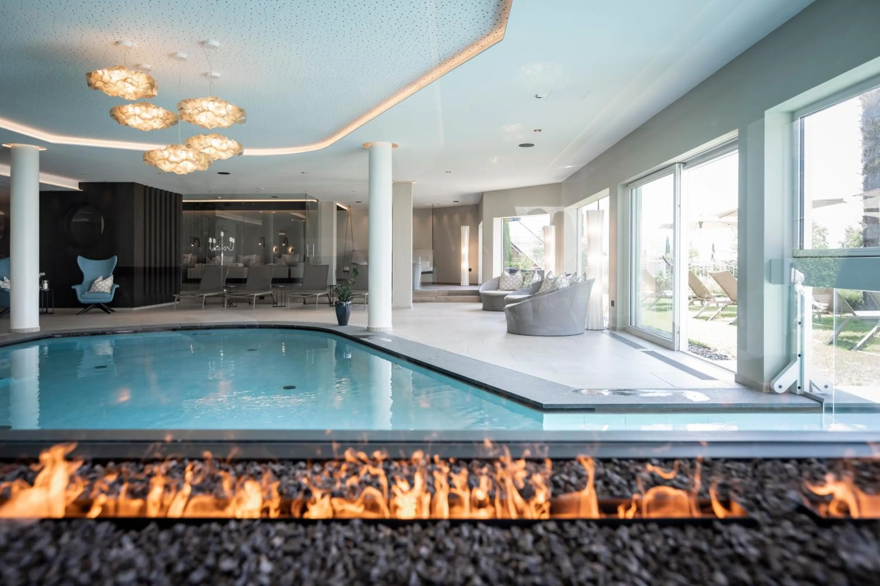 Swimming pool in Small & Beautiful Hotel Gnaid