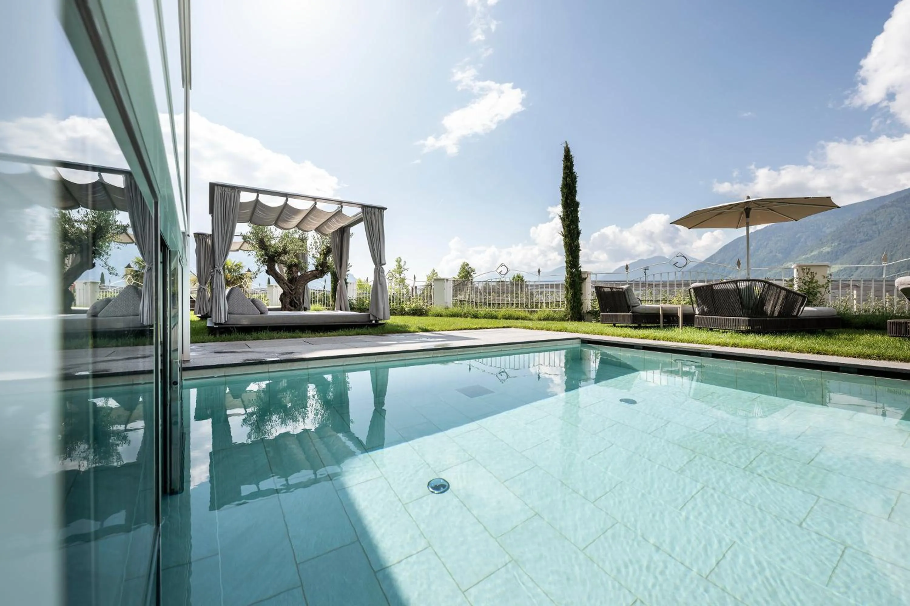 Swimming pool in Small & Beautiful Hotel Gnaid