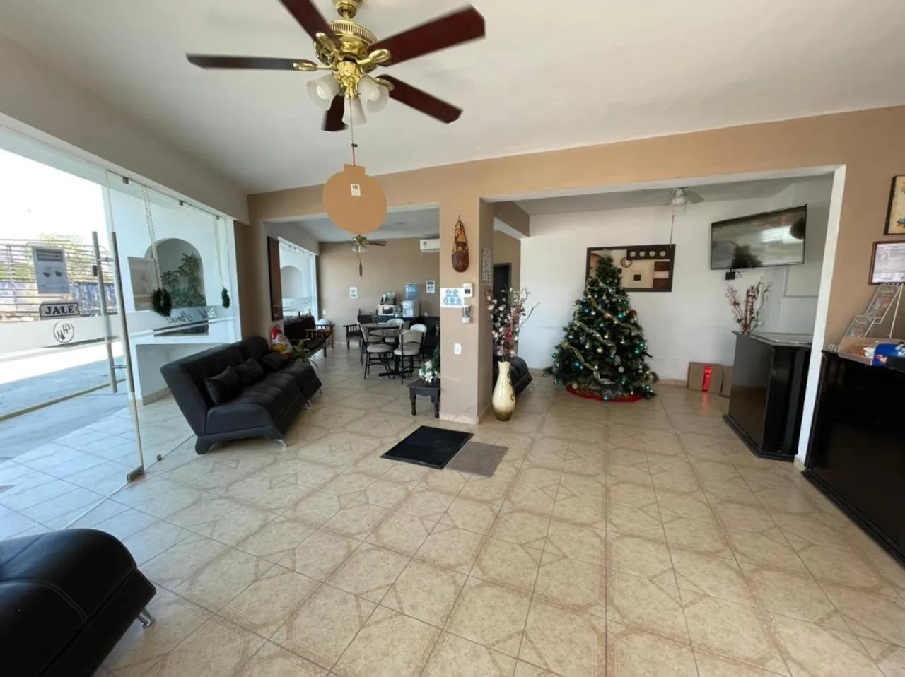 Lobby or reception in Hotel Moreno