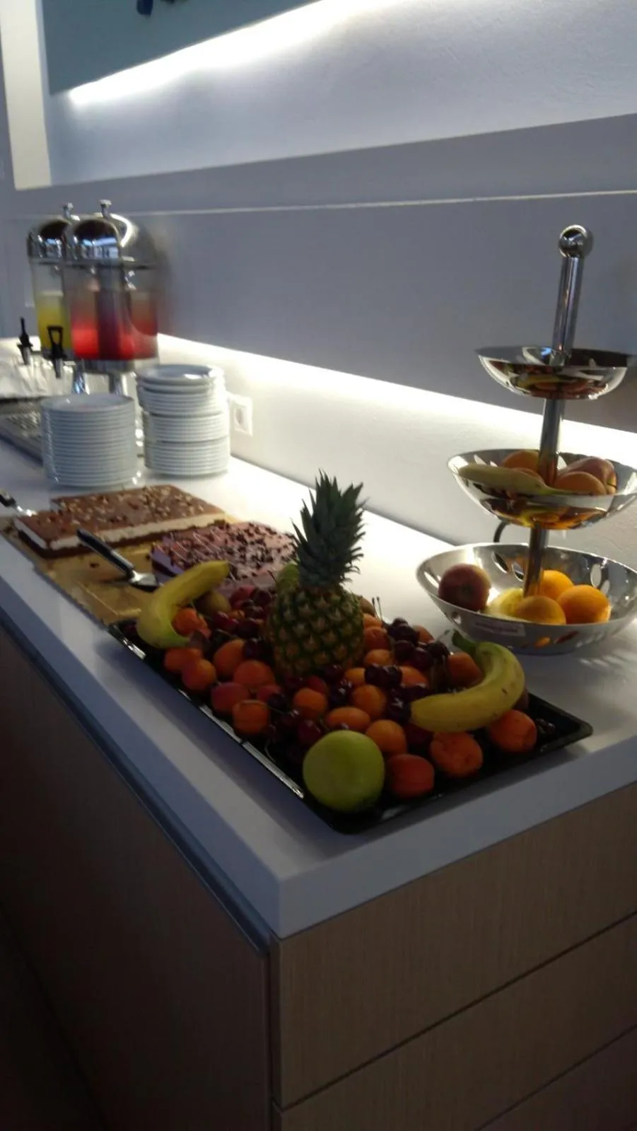 Buffet breakfast in Melina Beach