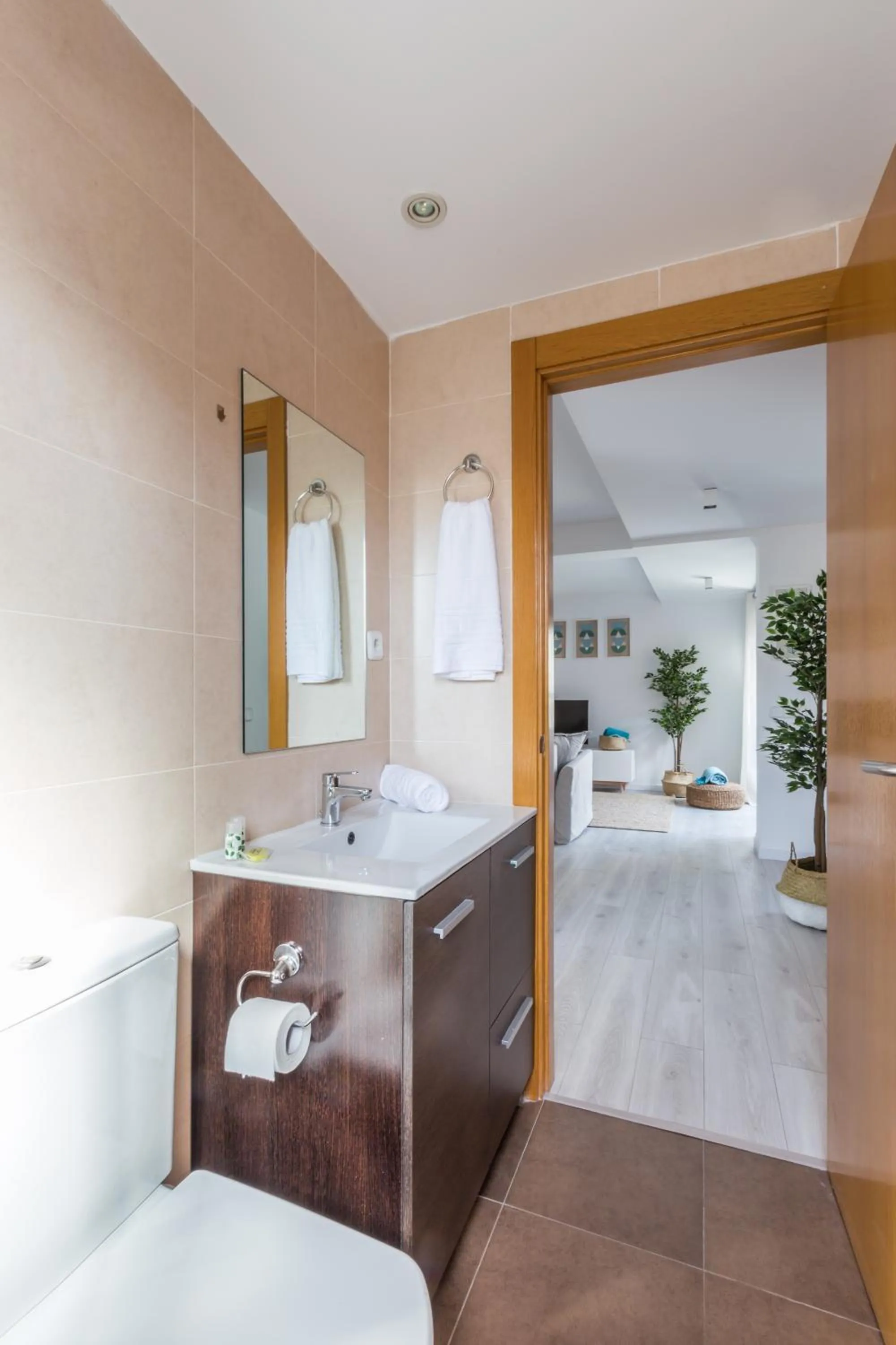 Bathroom in Horoko Apartments by gaiarooms