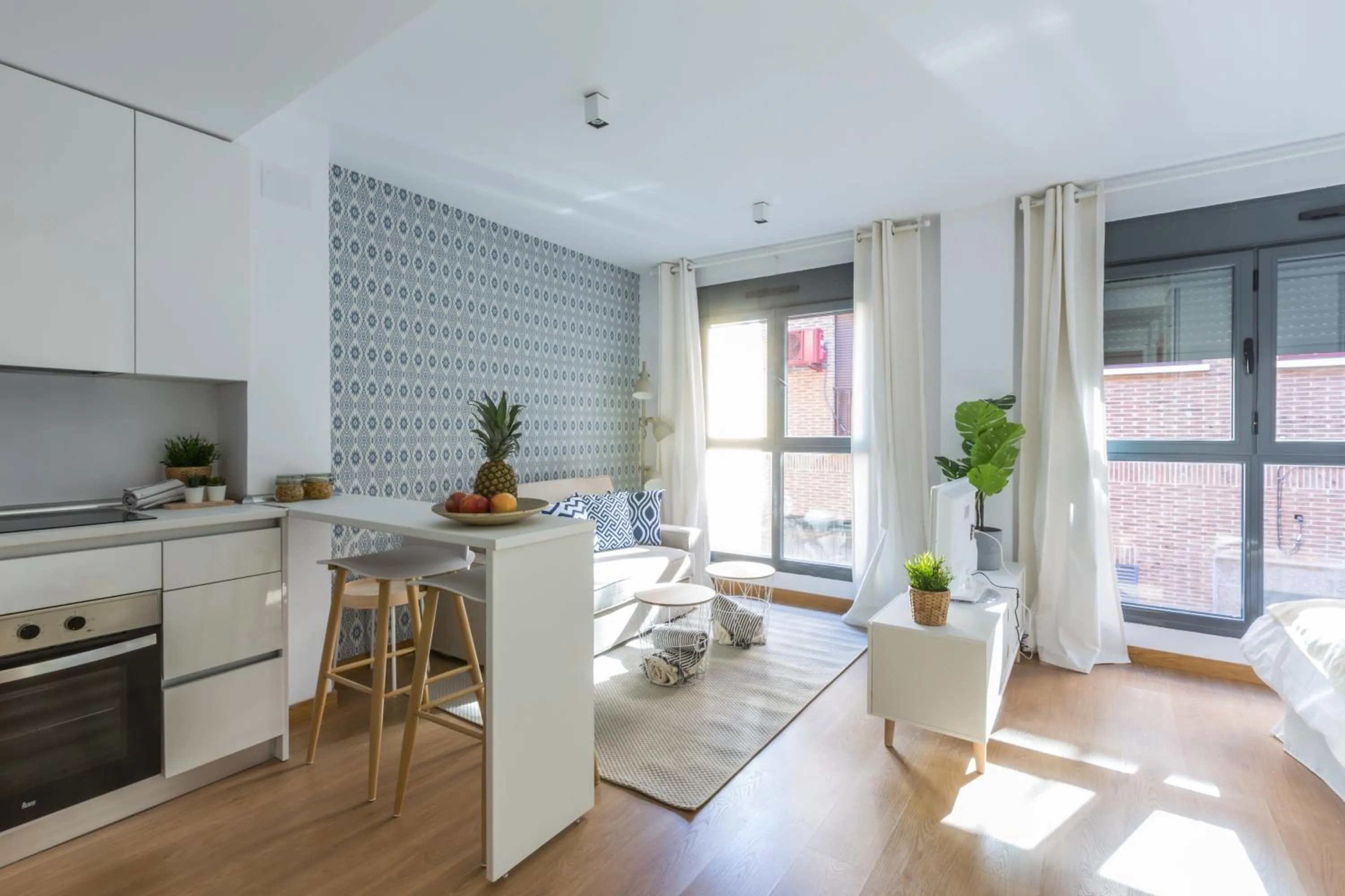 Kitchen or kitchenette in Horoko Apartments by gaiarooms