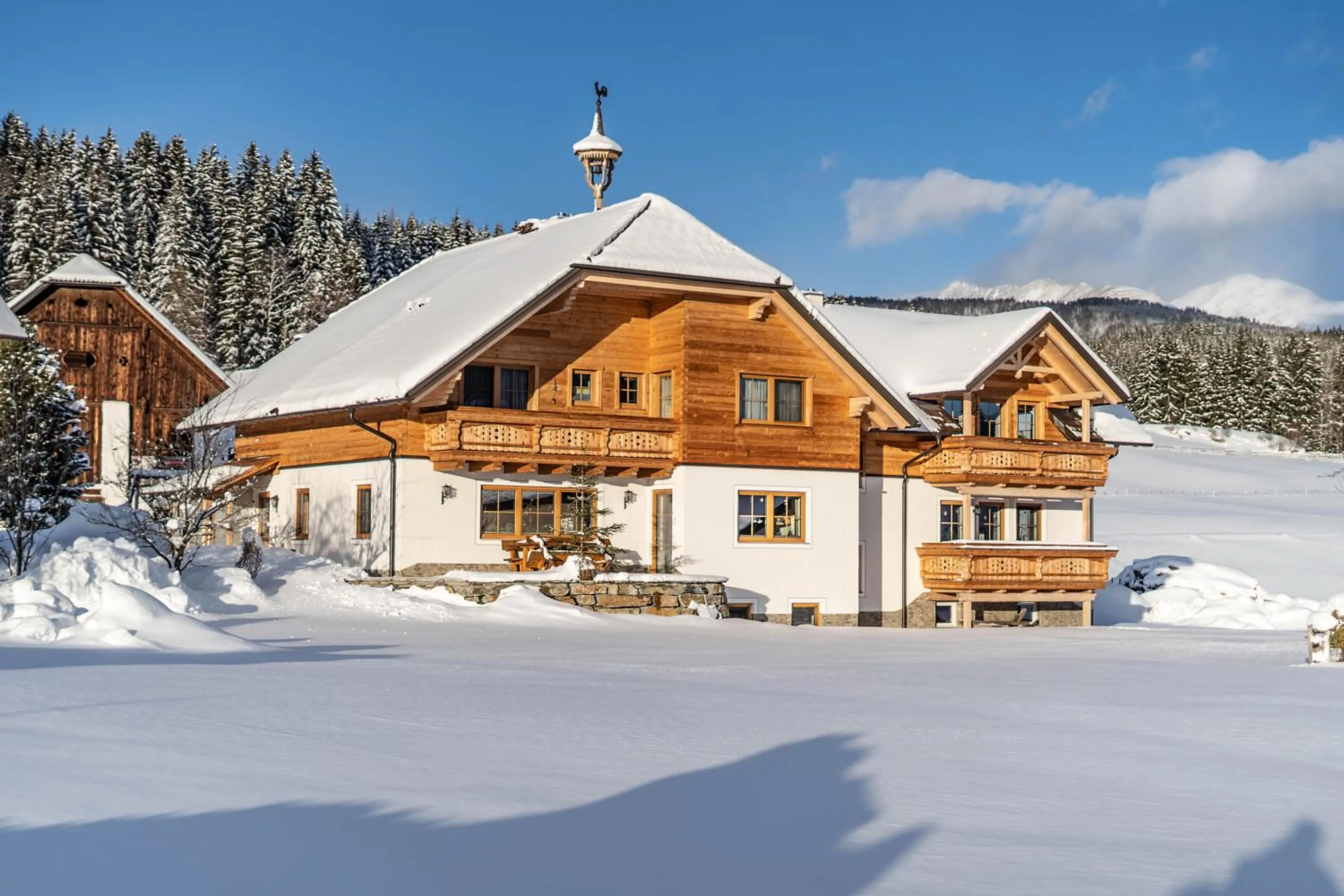 Property building in Biobauernhof Gast